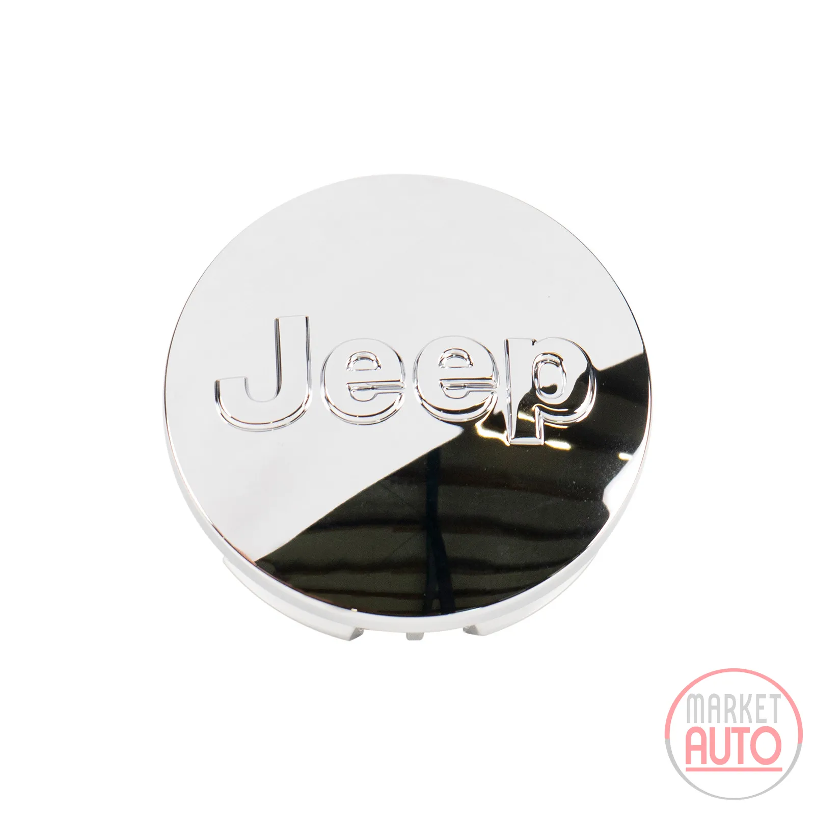 Wheel hub cap chrome original Jeep 63mm