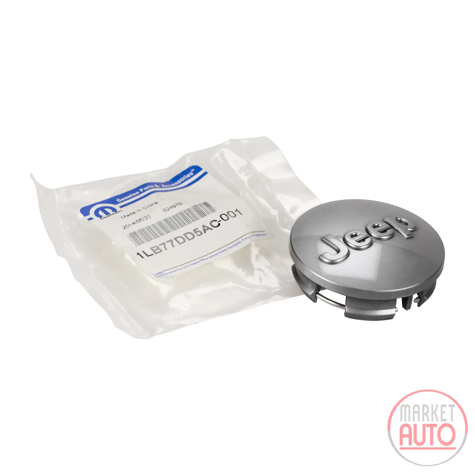 Wheel hub cap ",Tech Gray", original Jeep