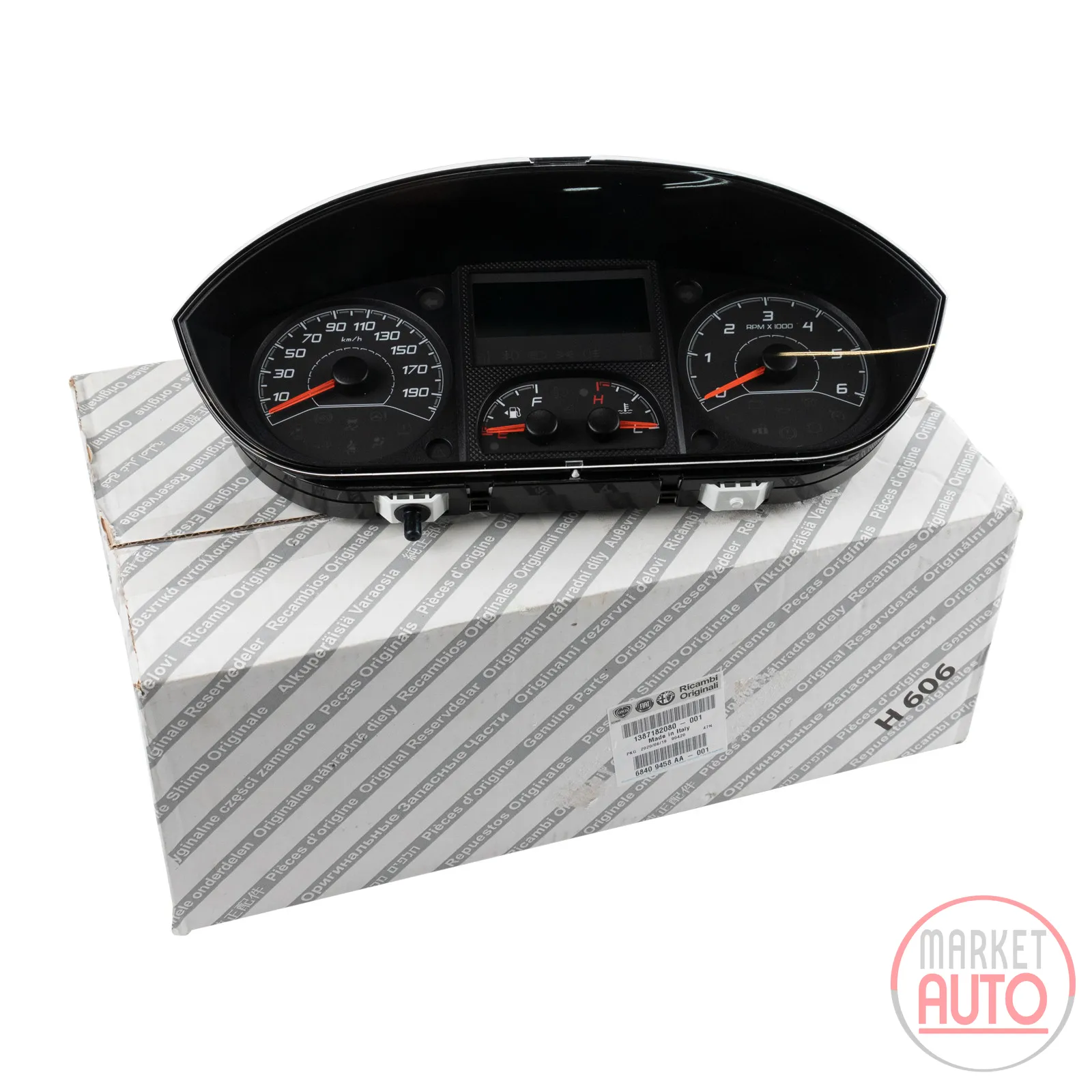 Instrument cluster speedometer