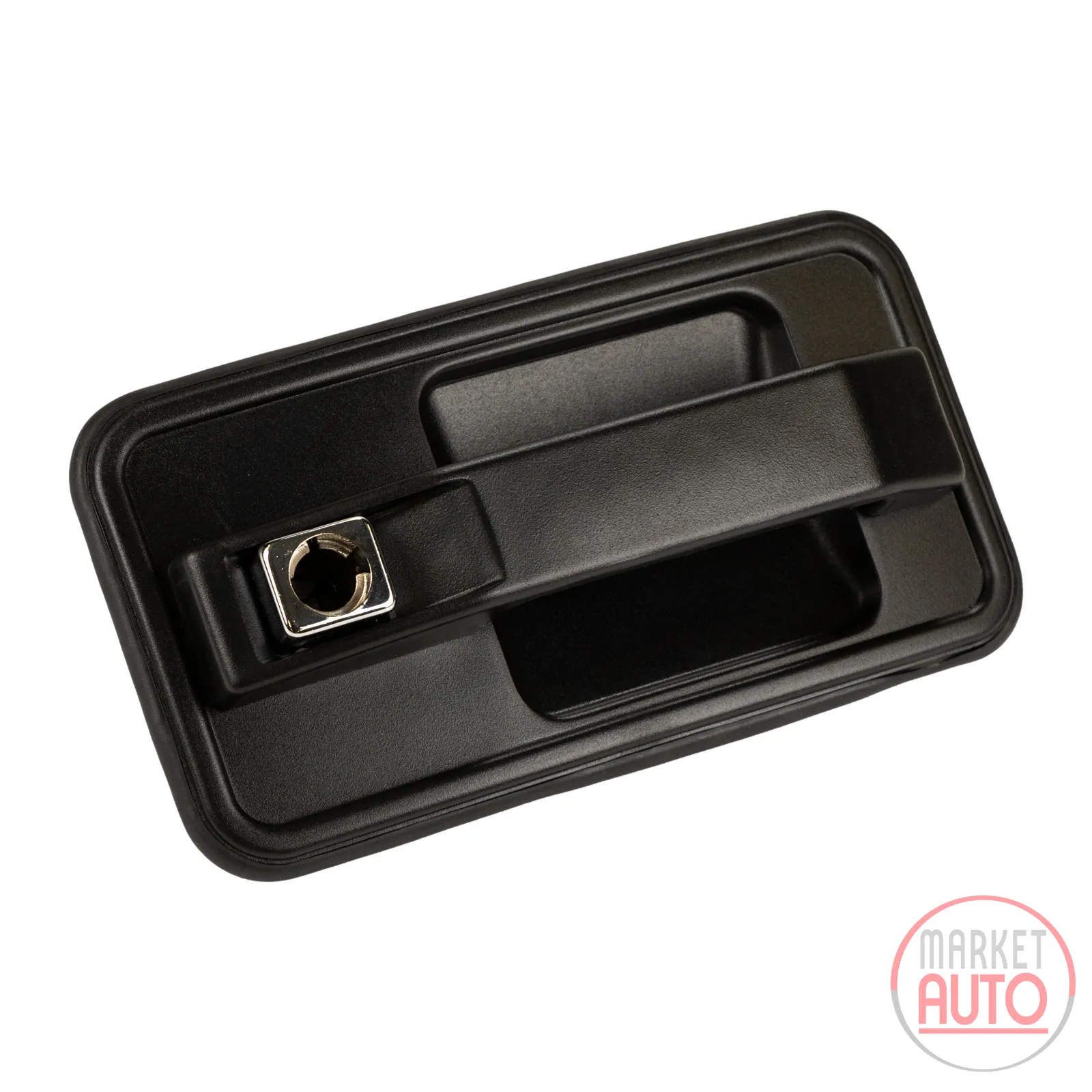 Door handle without door lock cylinder right