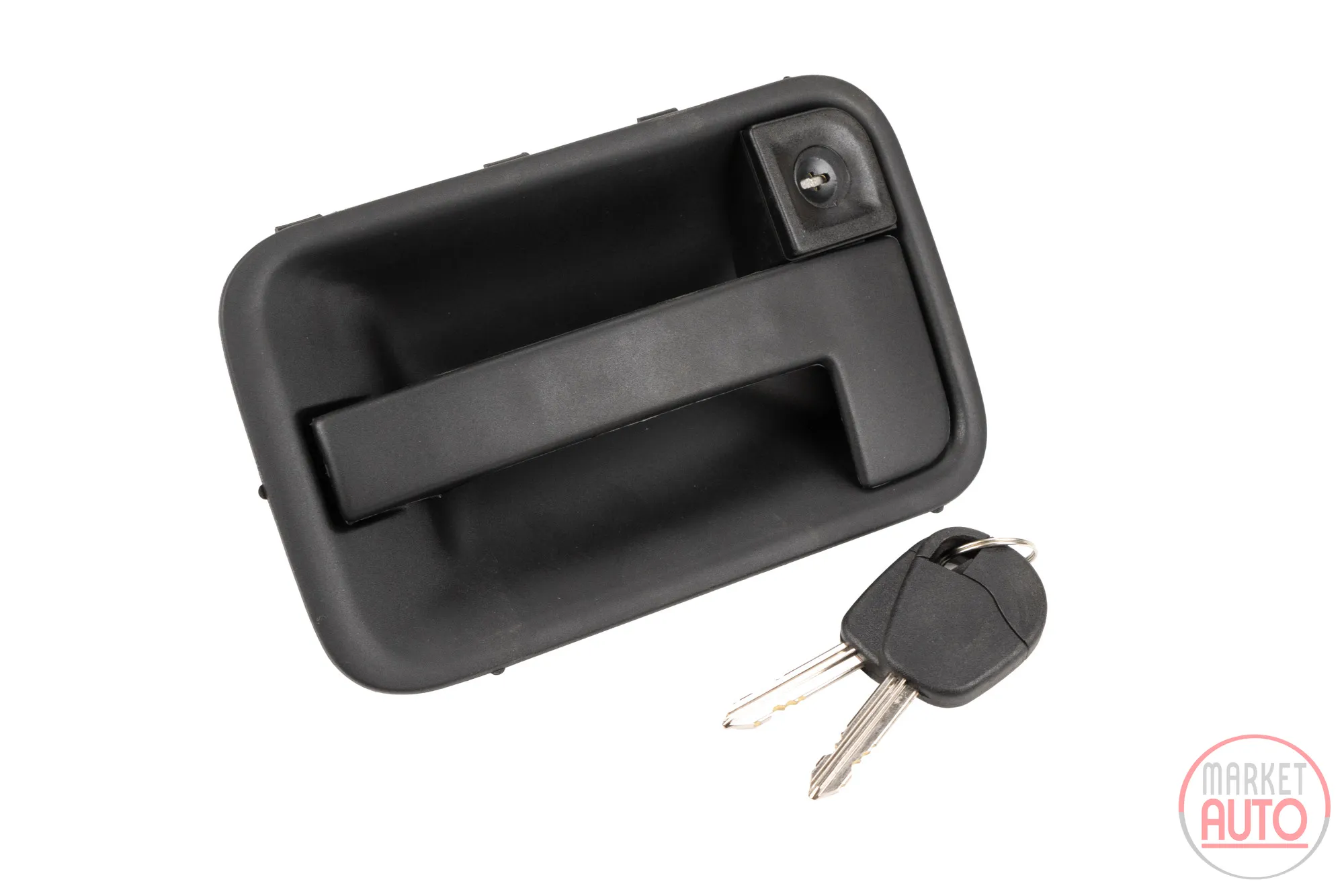 Door handle front right with cylinder