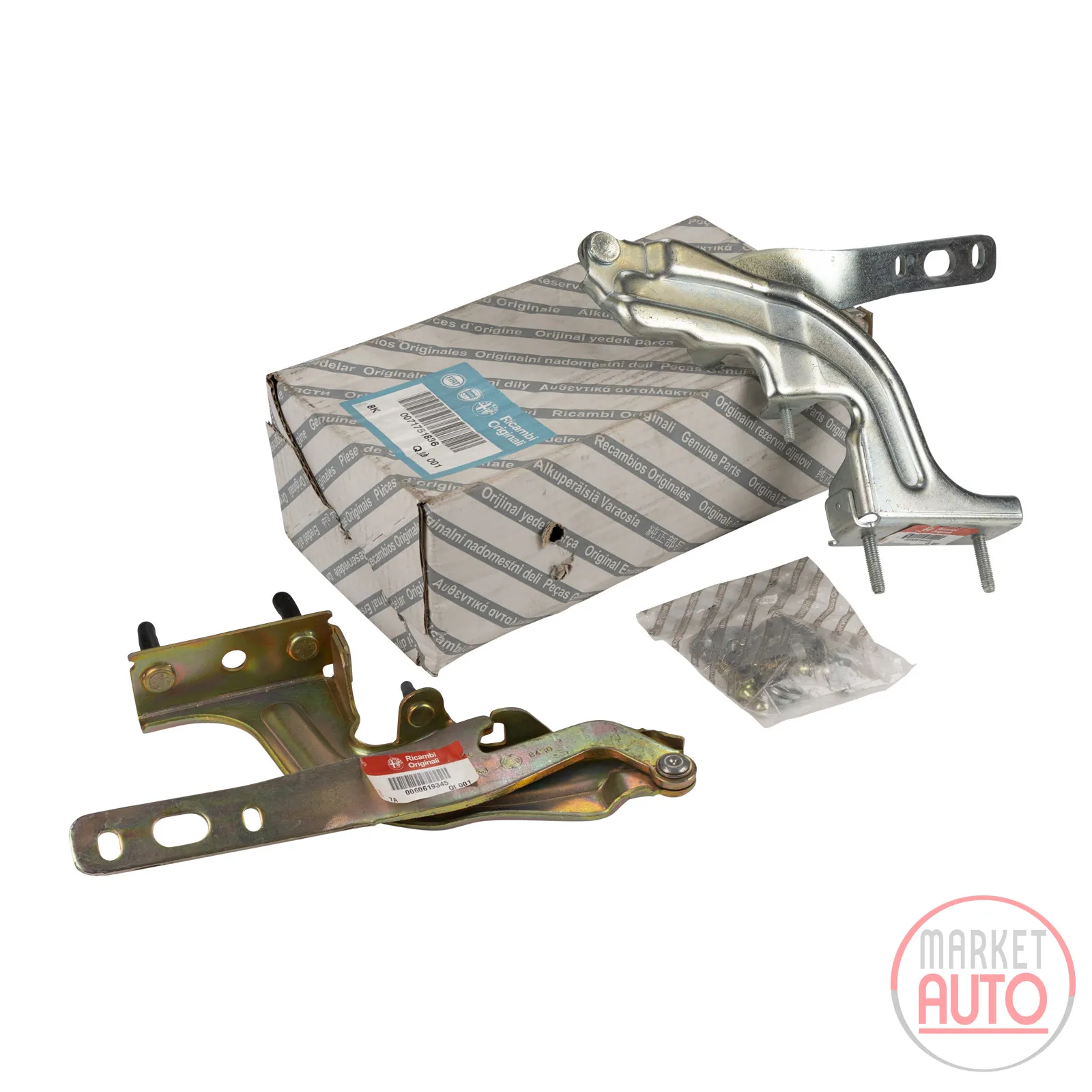 Hinge hood kit left and right