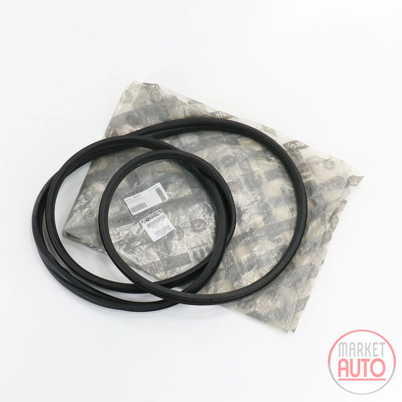 Door seal profile rubber