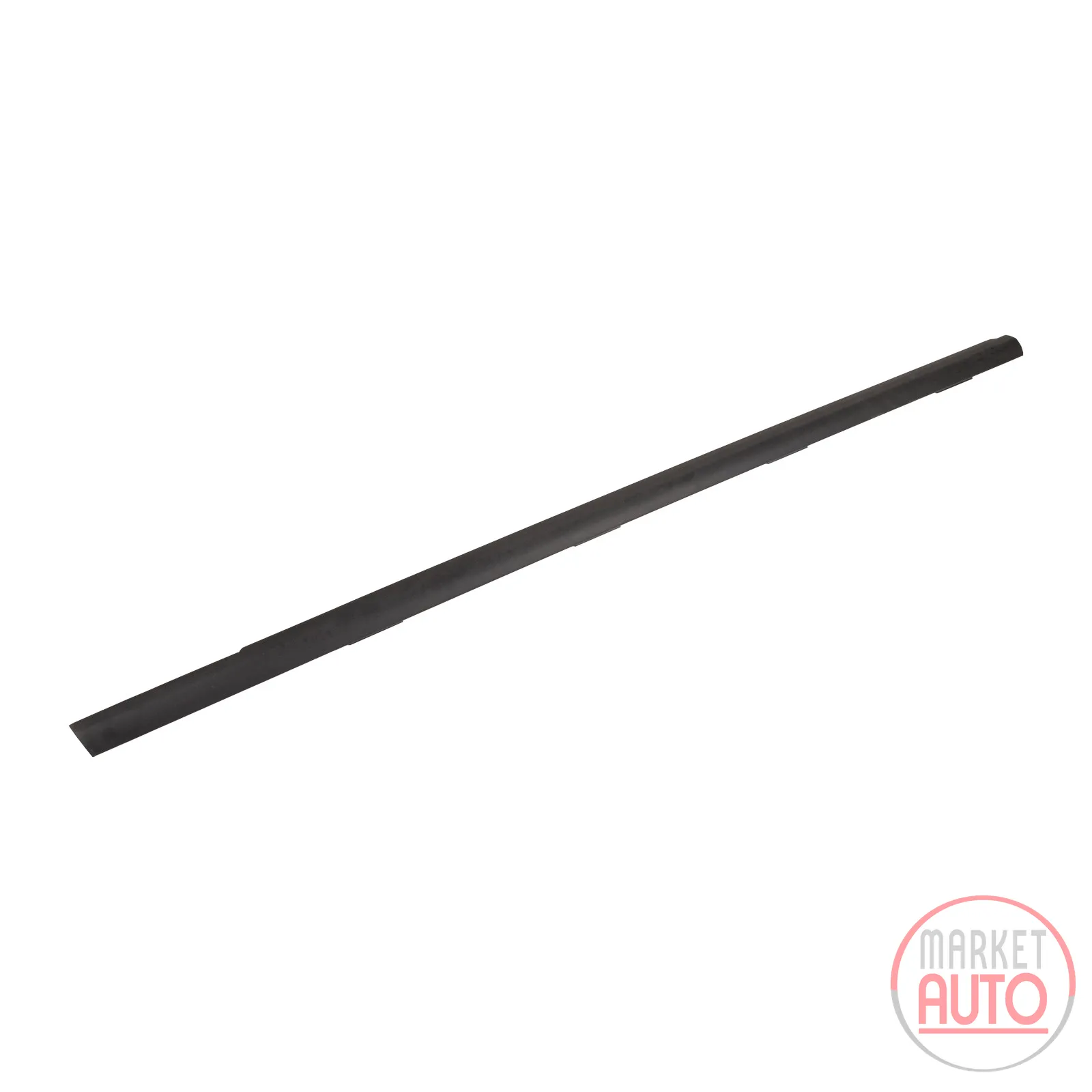 Door seal bottom for the window pane