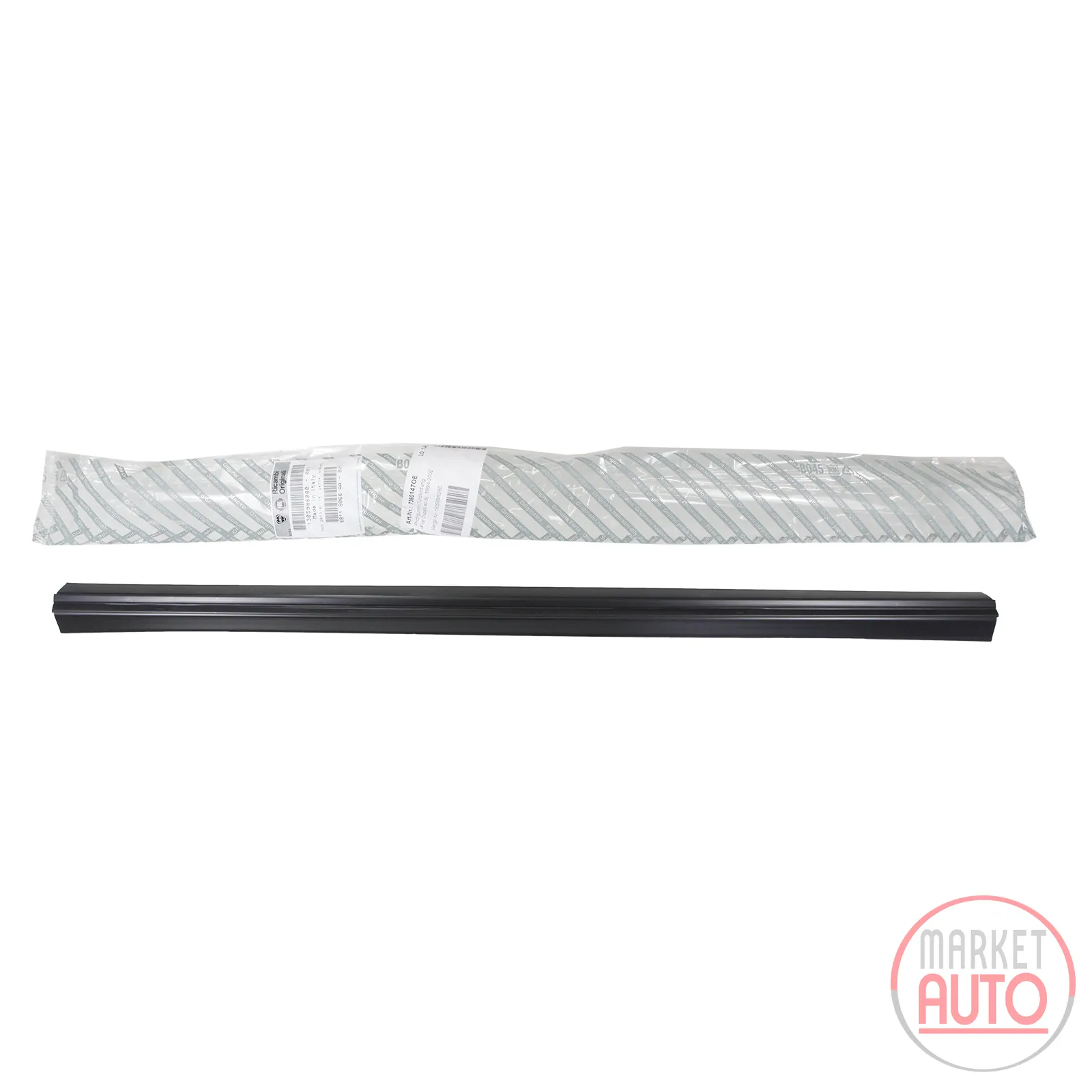 Profile rubber door seal