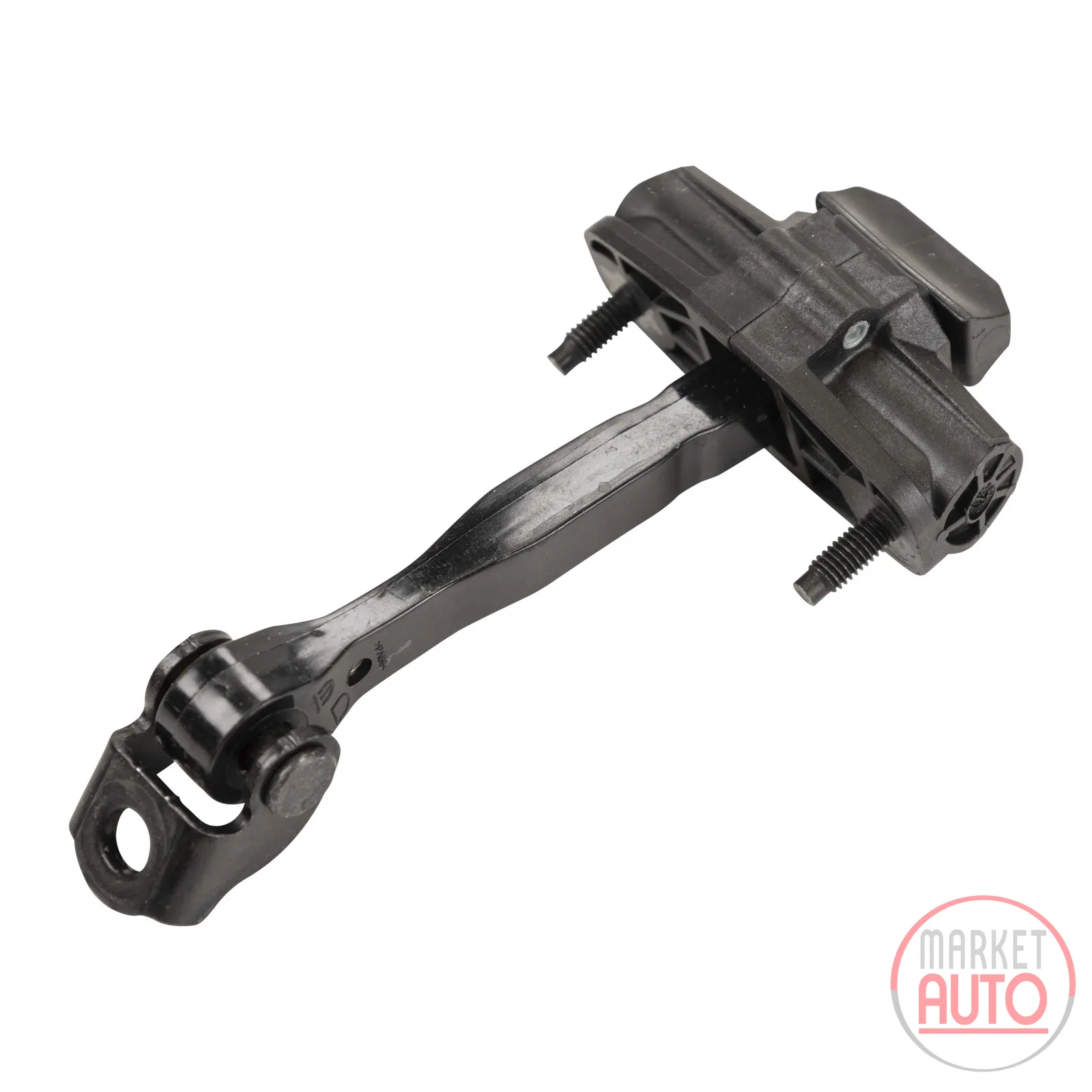 Door catch strap front