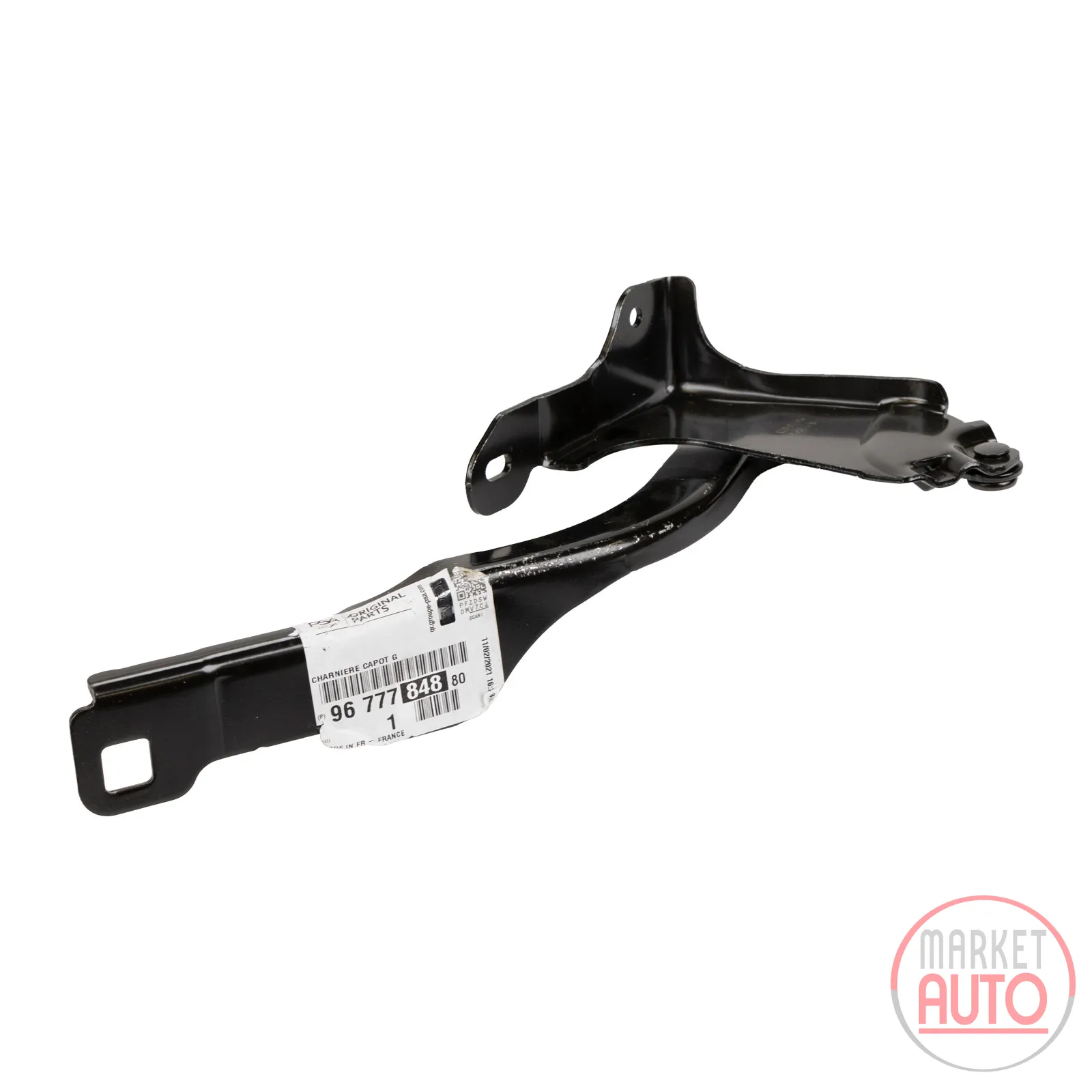 Bonnet hinge left PSA OE (9677784880)