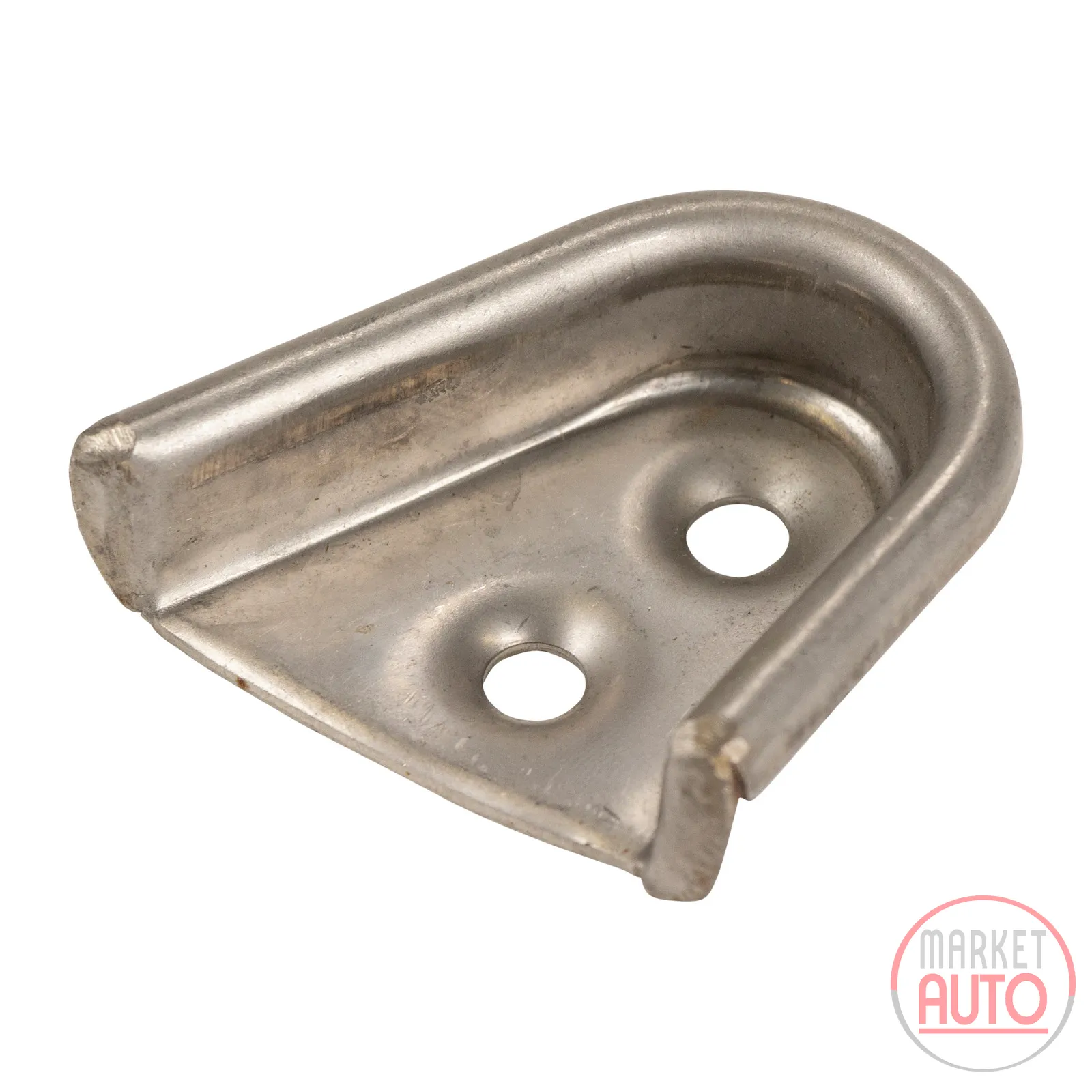 Metal rail guide wedge right