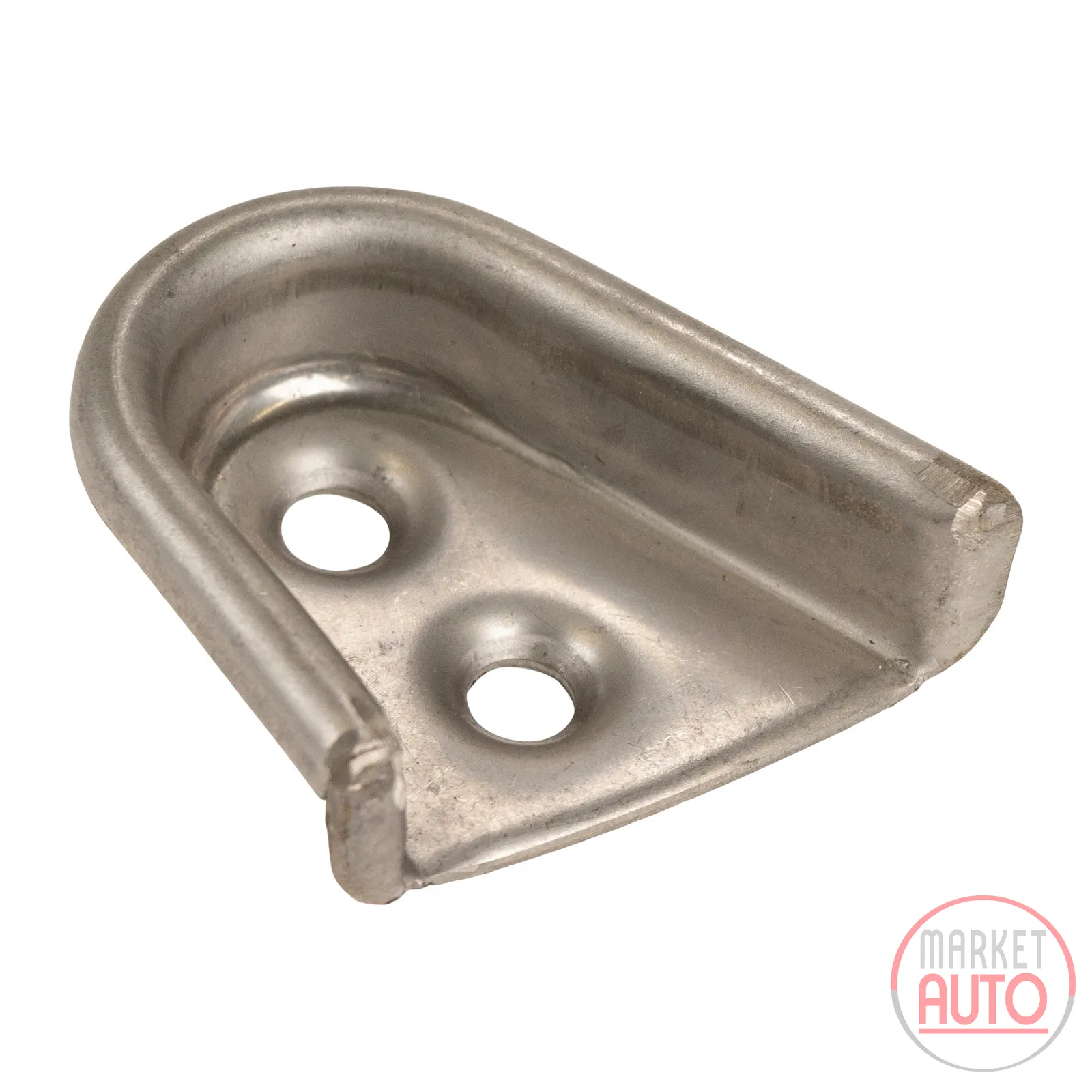 Metal rail guide wedge left
