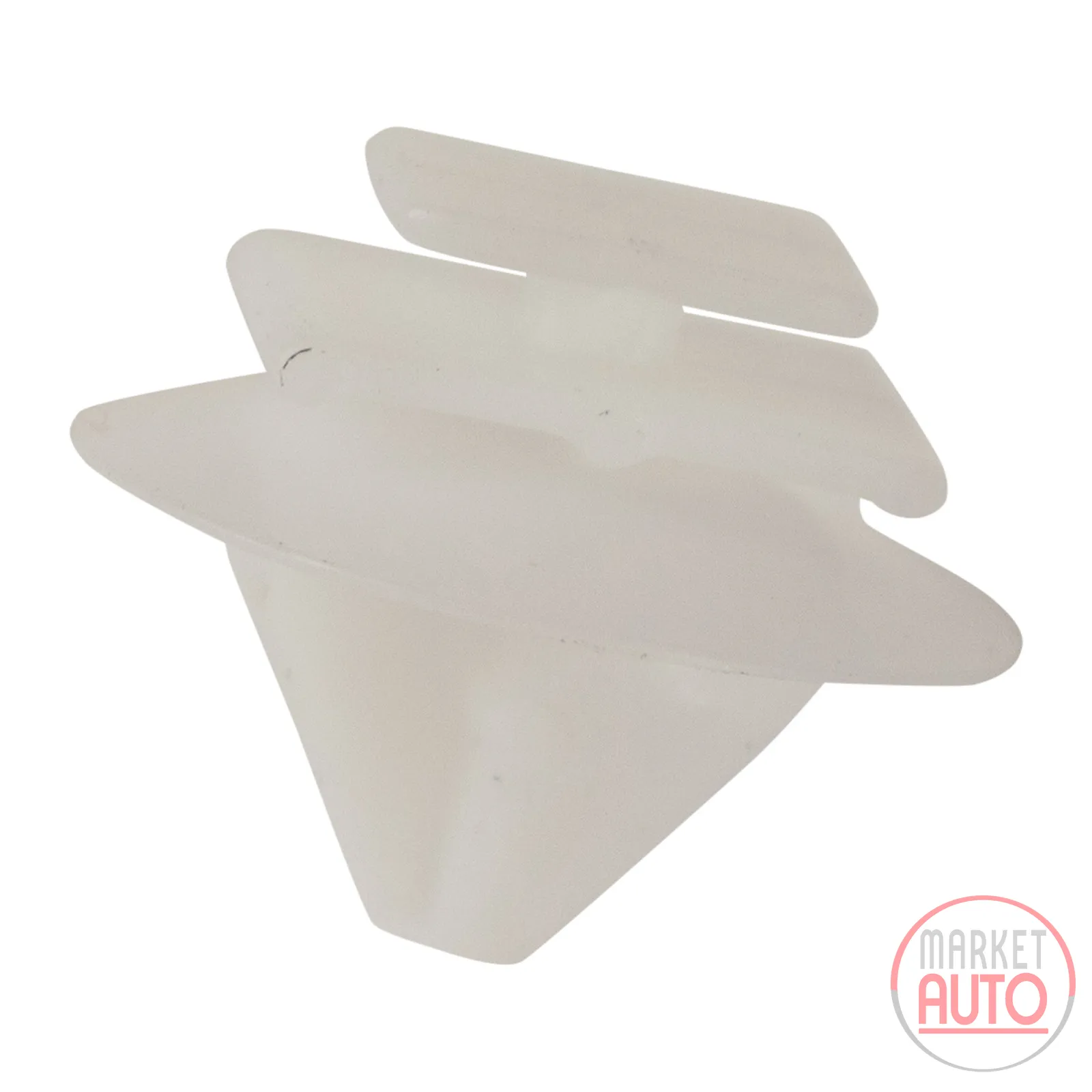 Clamping piece wind deflector
