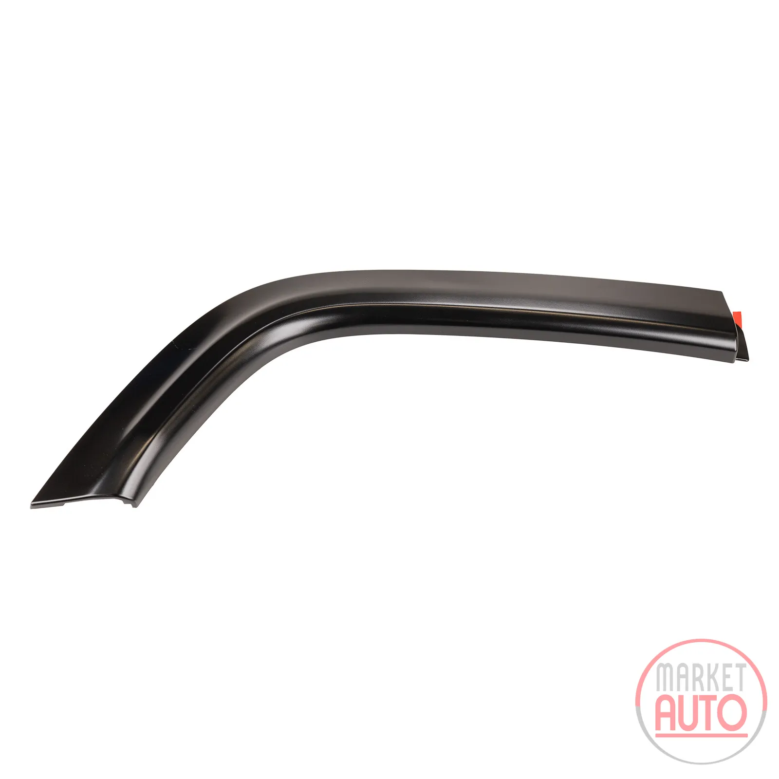 Trim strip on the rear right fender