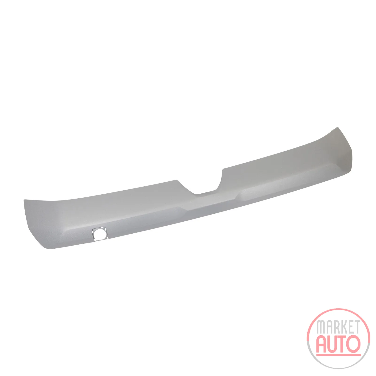 Trim strip for the rear bumper lower