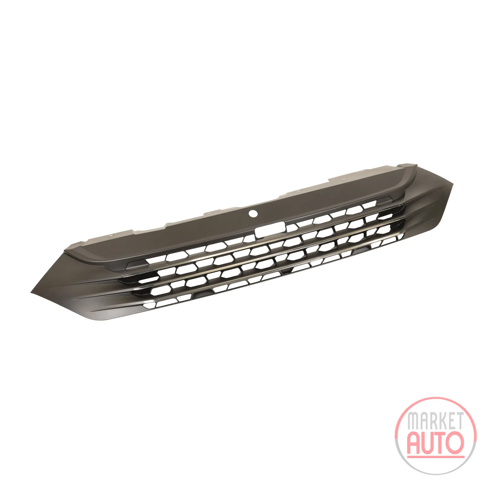 Radiator grille with chrome strip, front grille