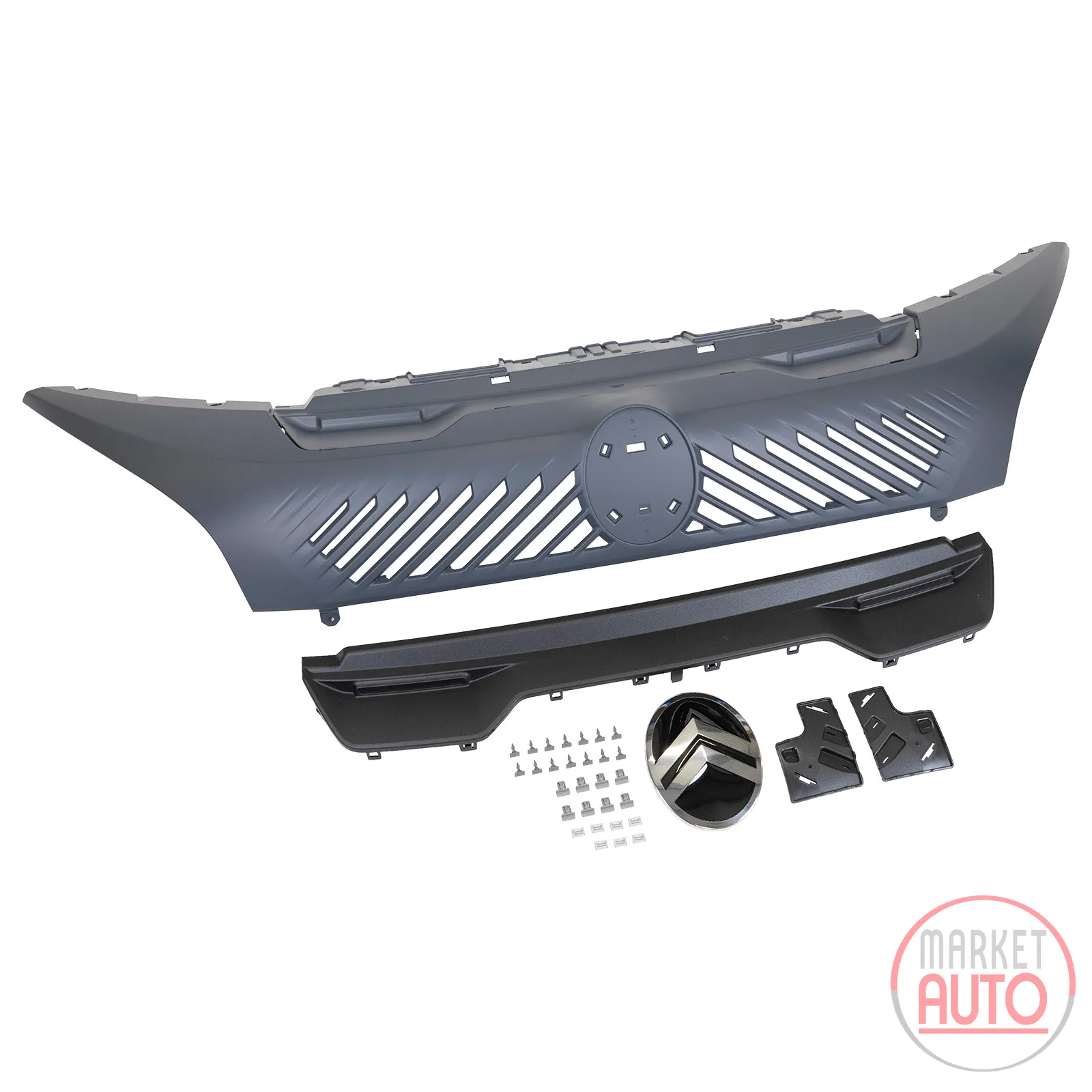 Front radiator grille