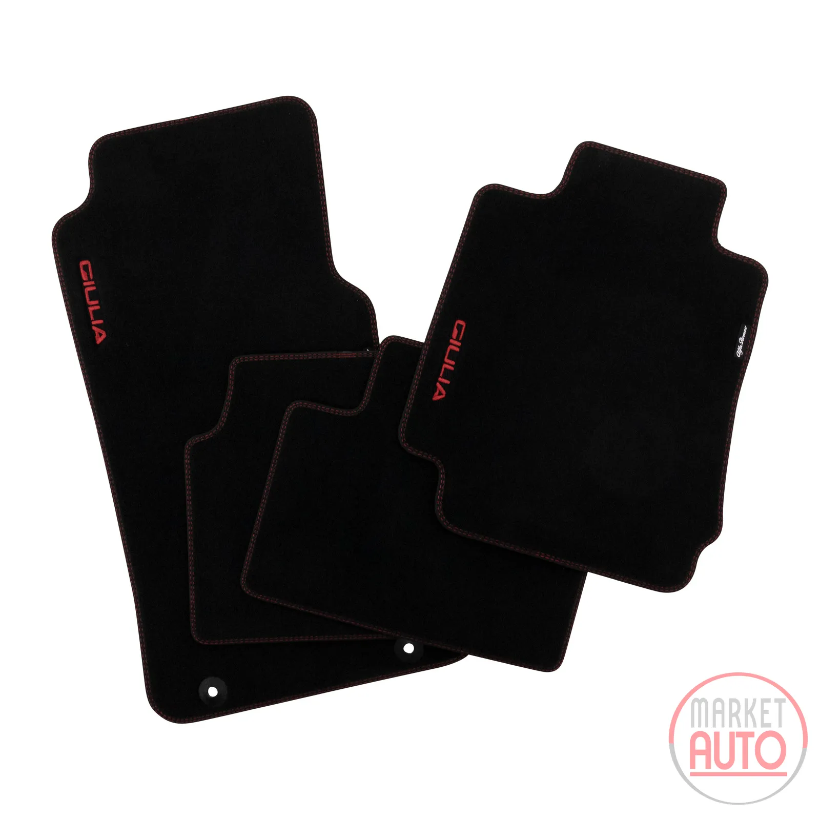 Foot mat set 4-piece