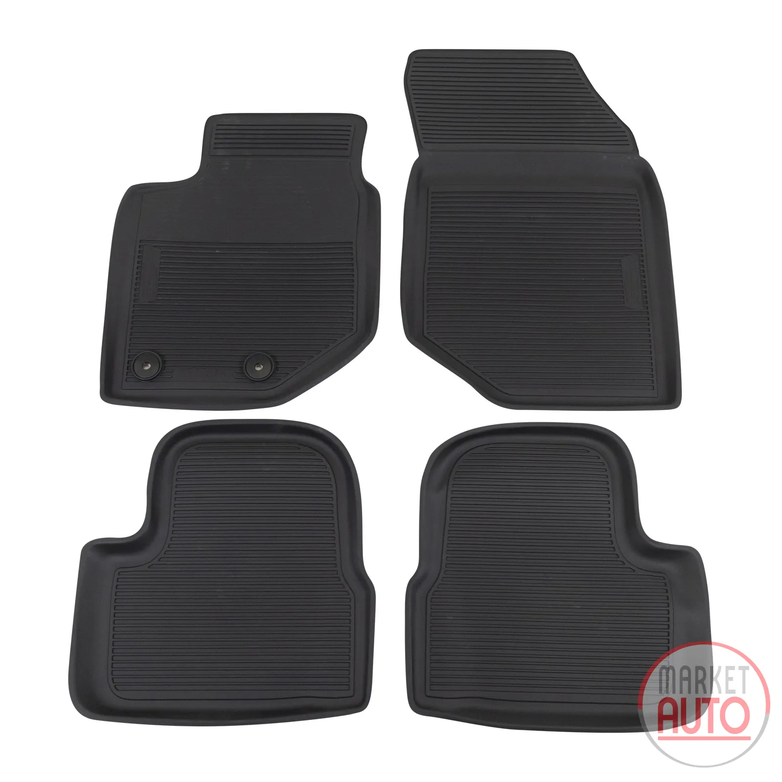 rubber floor mat set of 4