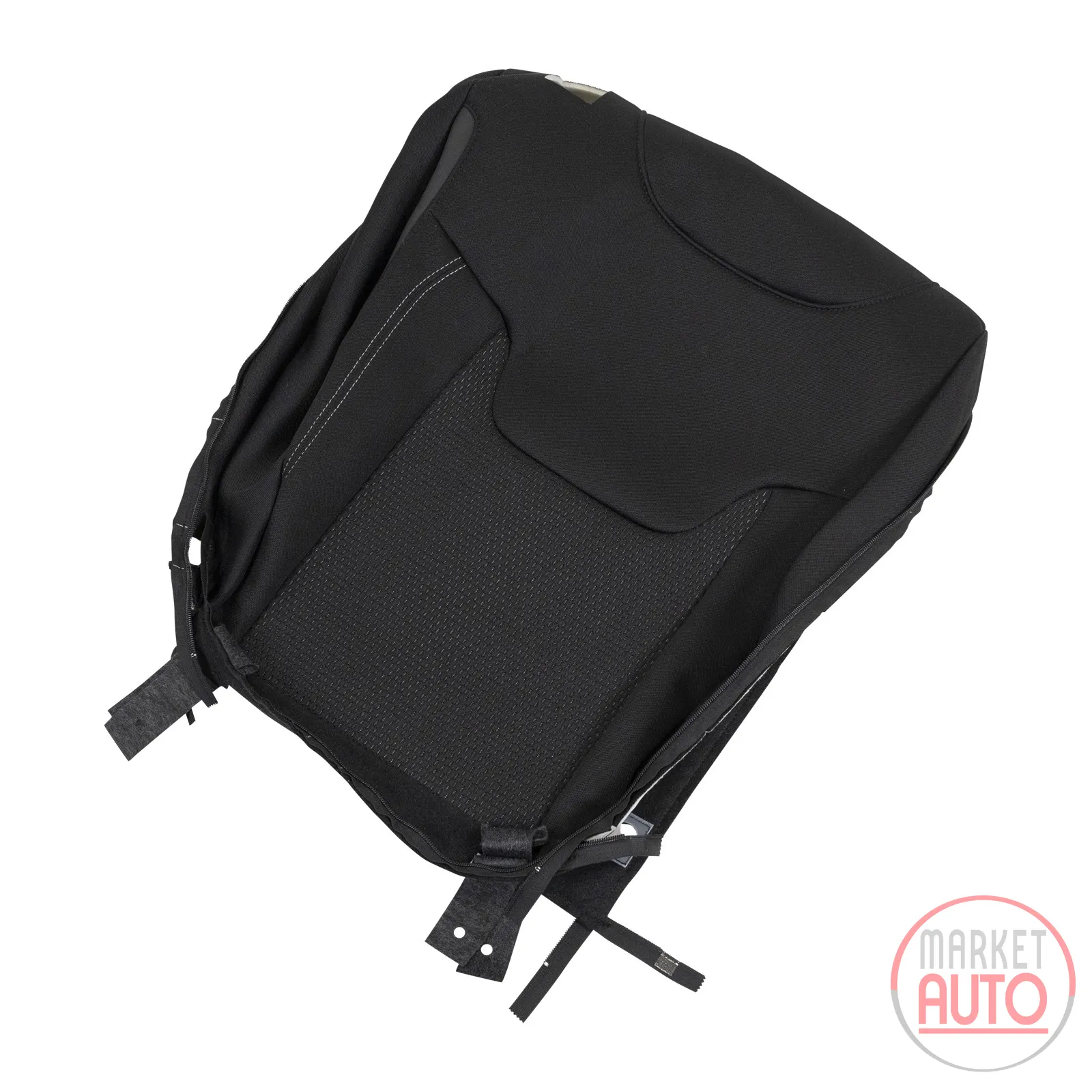 Seat cover black rear seat right