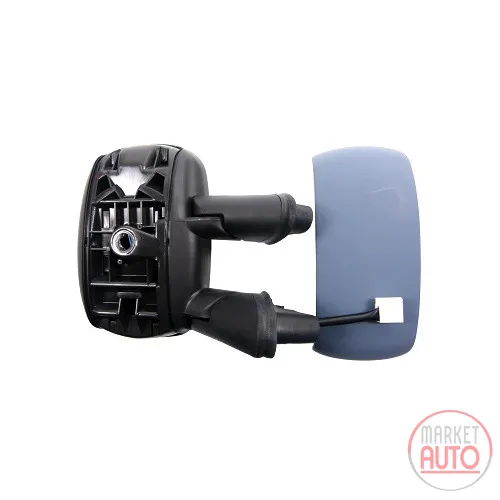 Right exterior mirror electrically heated