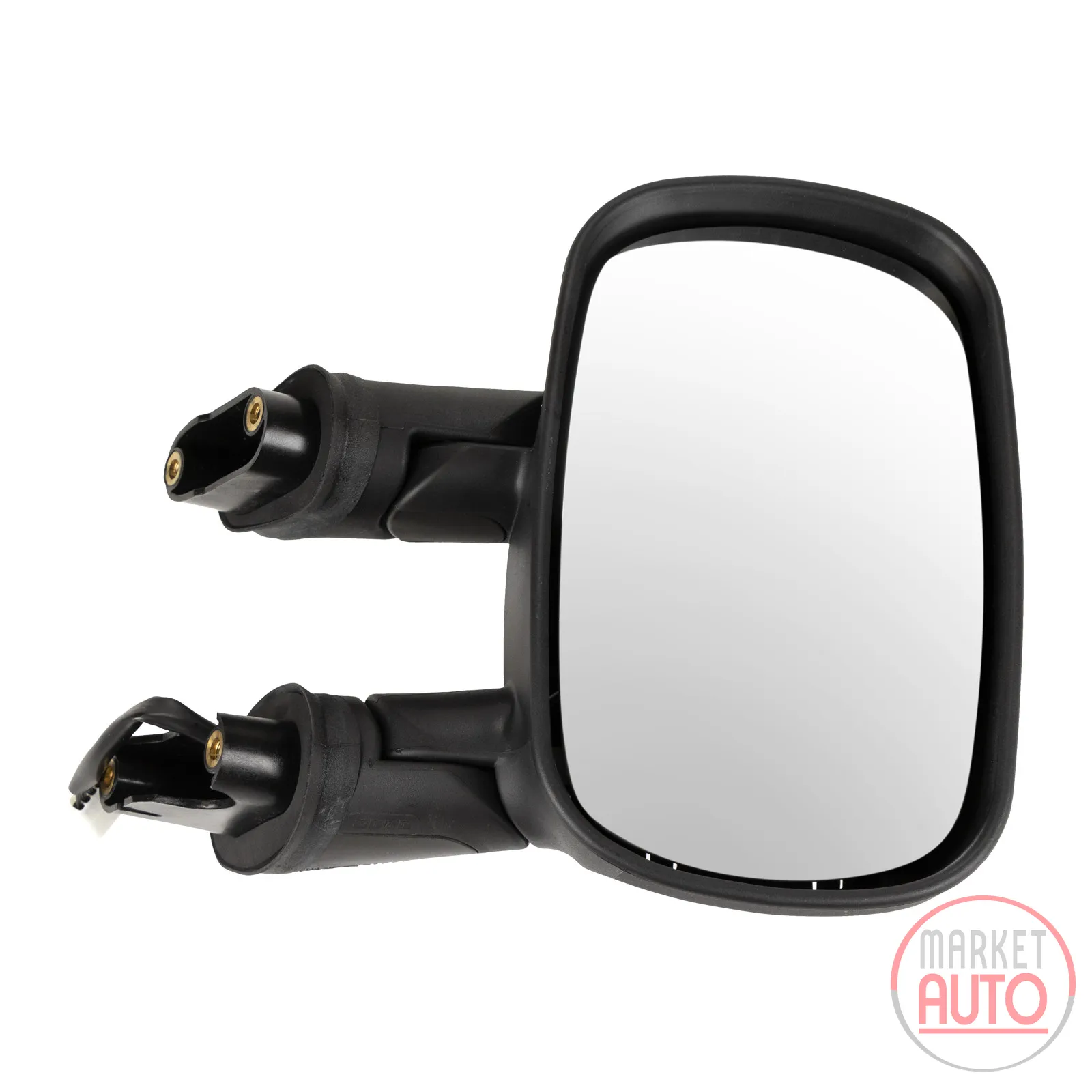 Right exterior mirror electrically heated