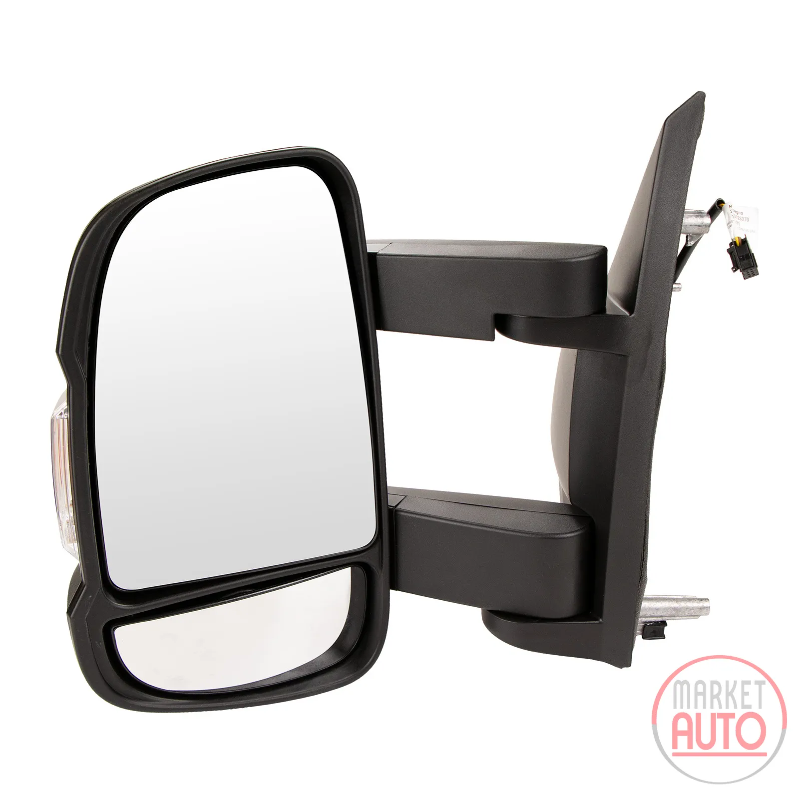 wing mirror left manually adjustable 16 W medium mirror arm