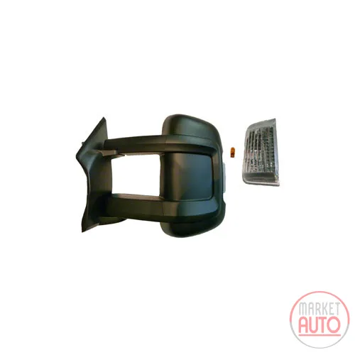 wing mirror left manually adjustable temperature sensor 5 watts long mirror arm
