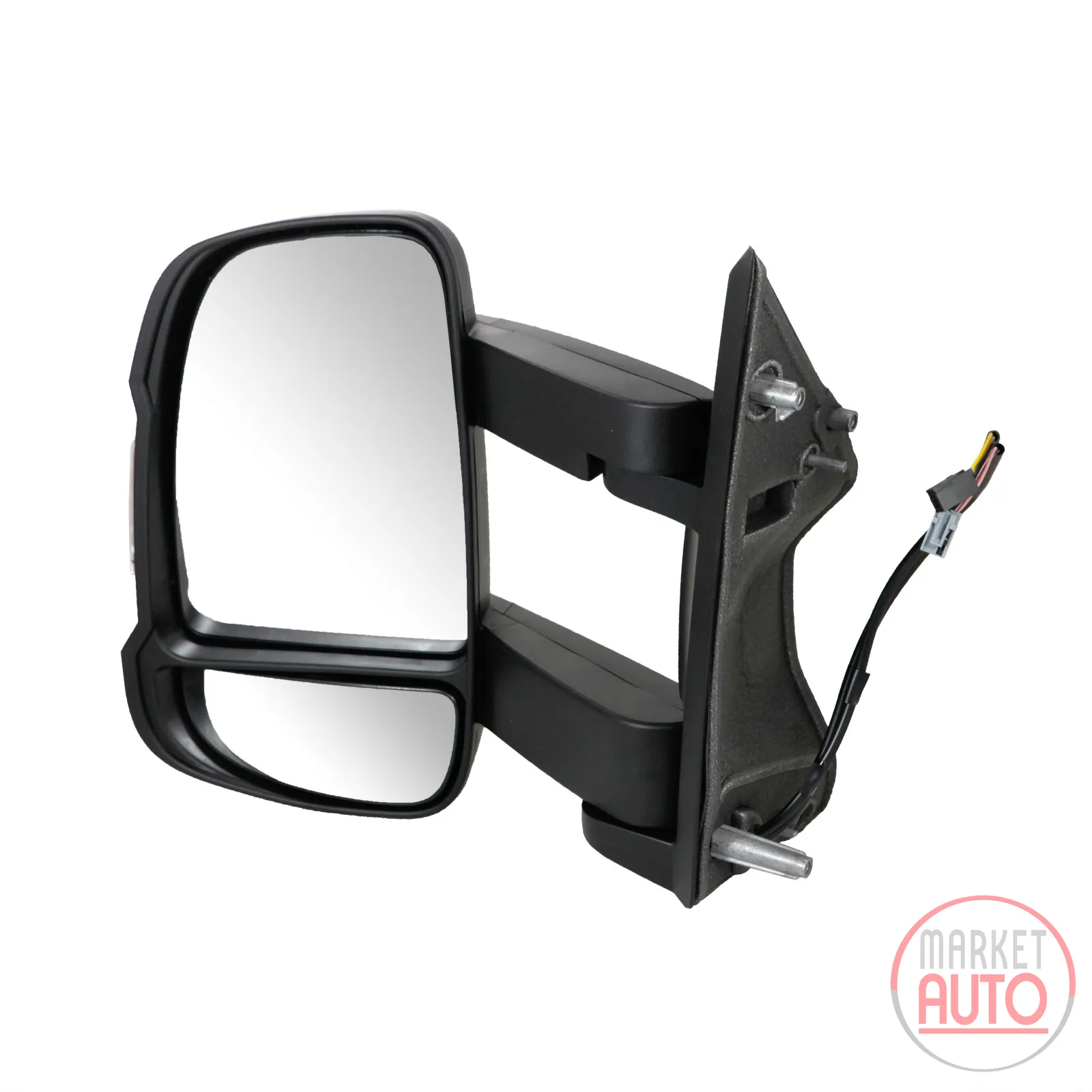 wing mirror left manual temperature sensor 16 W long mirror arm