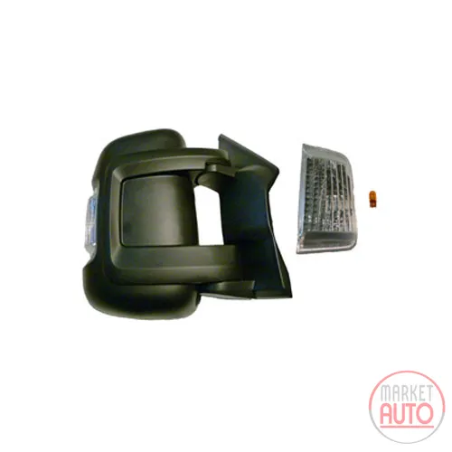 Right side folding exterior mirror Antenna 5 Watt short mirror arm