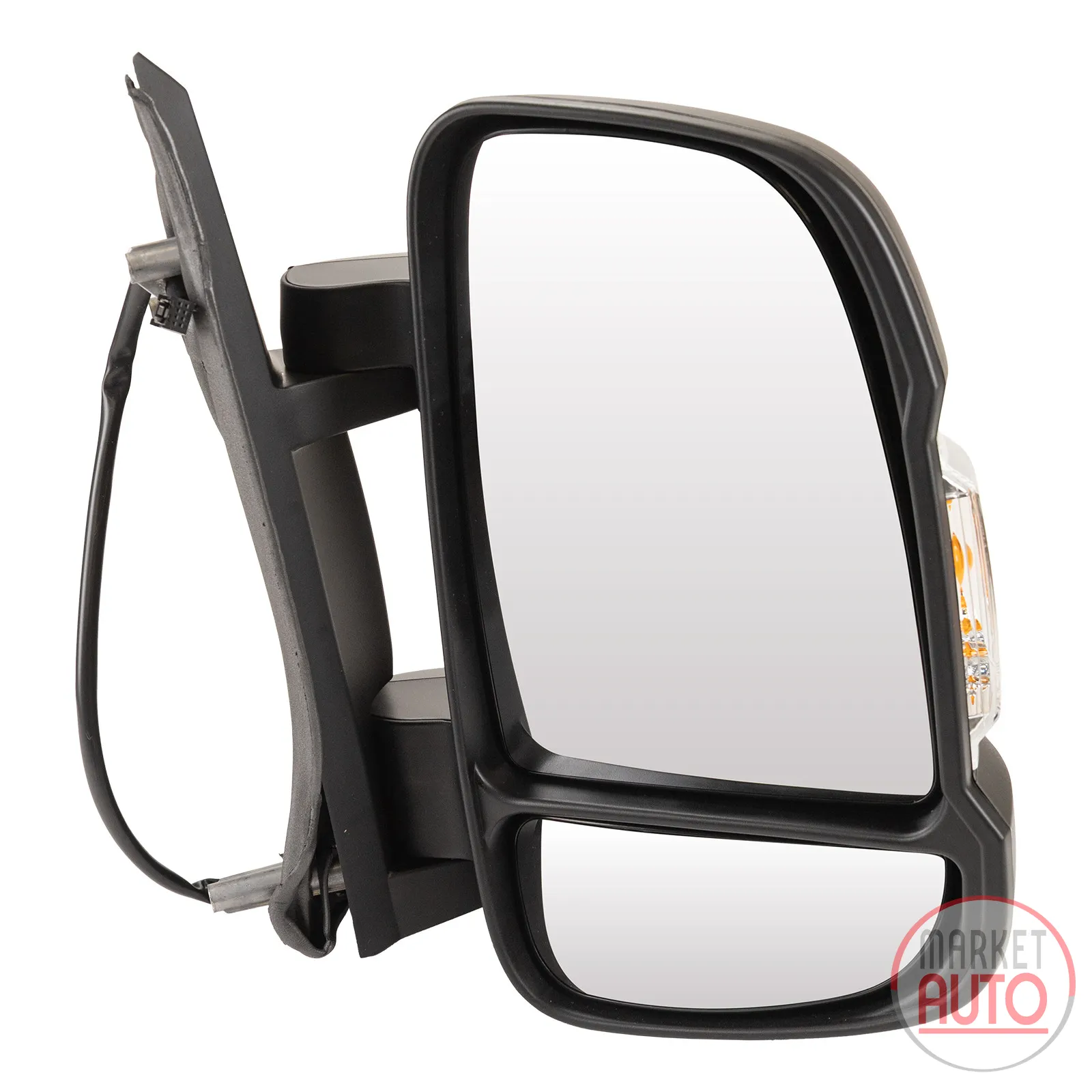 wing mirror right electrically adjustable 16W short mirror arm