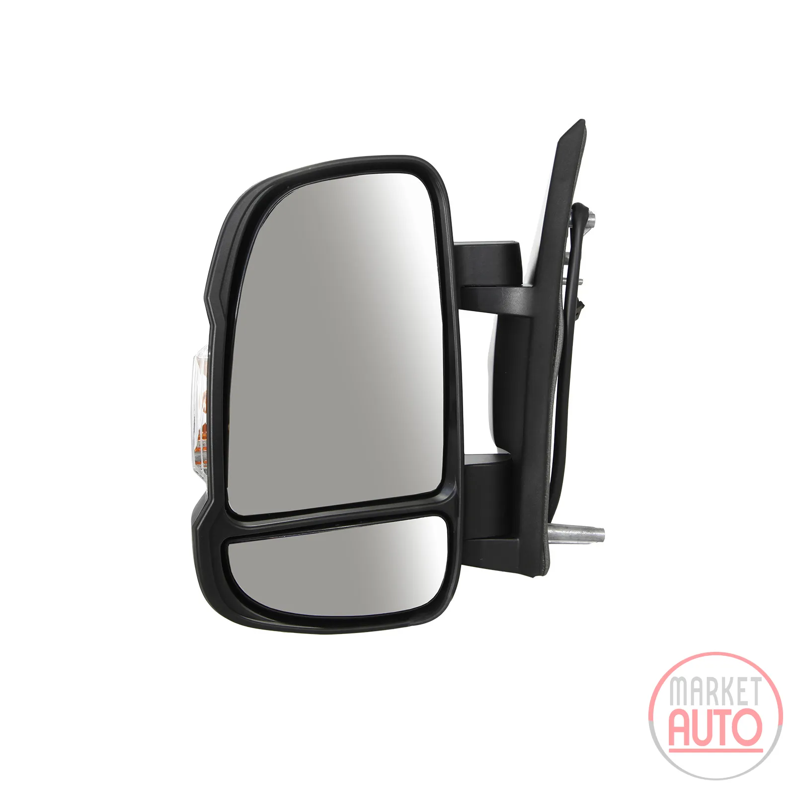 wing mirror left electrically adjustable 16 W short mirror arm