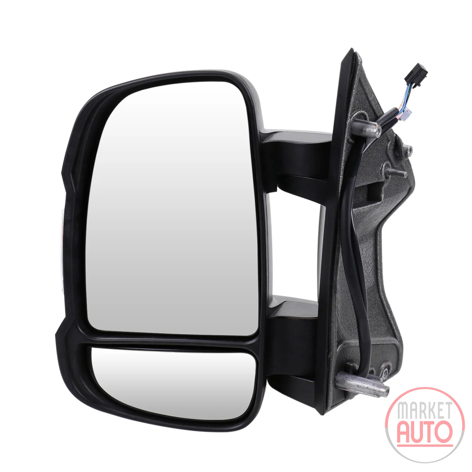wing mirror left electrically adjustable Temp.Sensor 16W short mirror arm