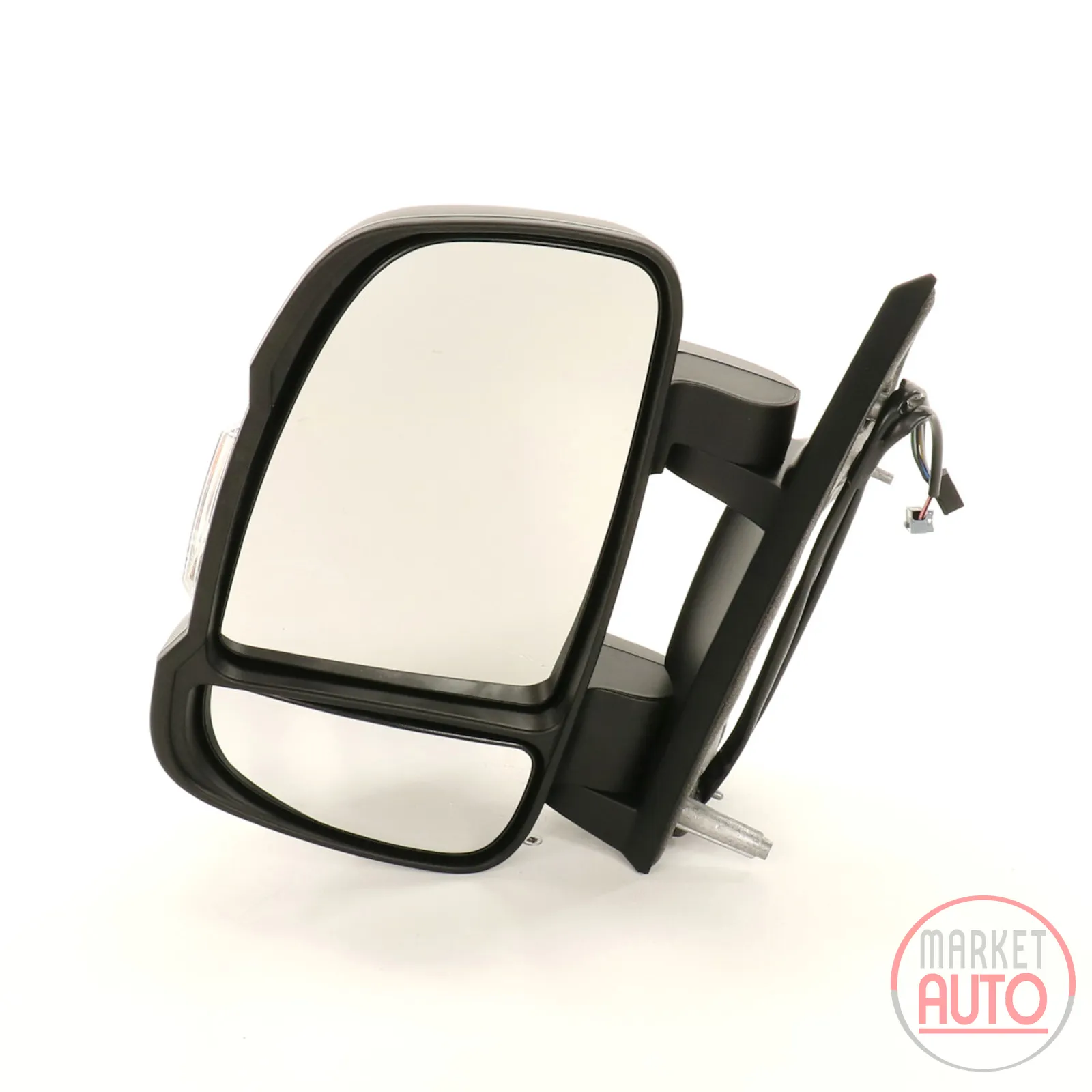 wing mirror left electrically adjustable Temp. Sensor 16 W short mirror arm