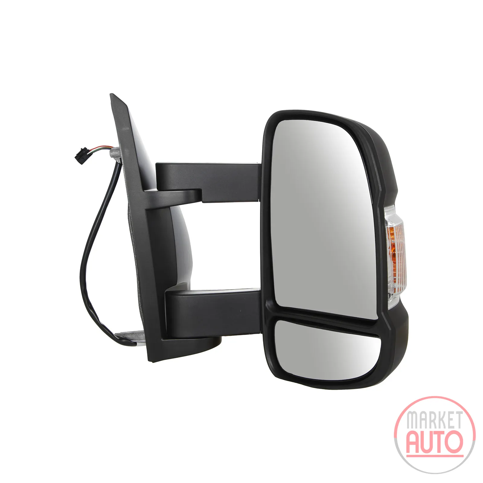 wing mirror right electrically adjustable 16 W medium mirror arm