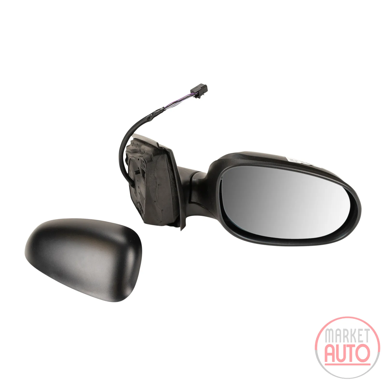 Right exterior mirror, electrically adjustable, heated with temperature sensor