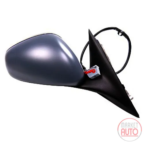 wing mirror on the left, electrically folding
