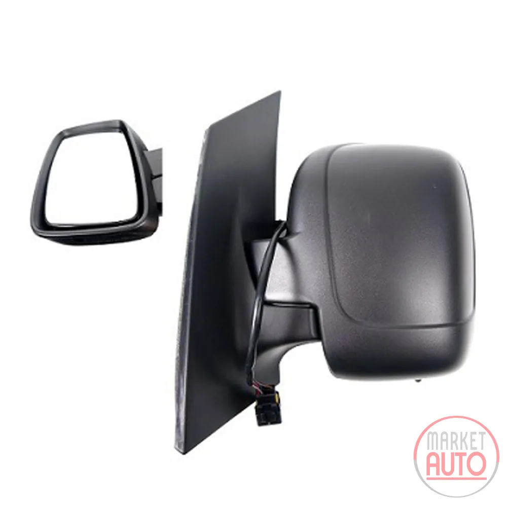 Left exterior mirror electrically heated