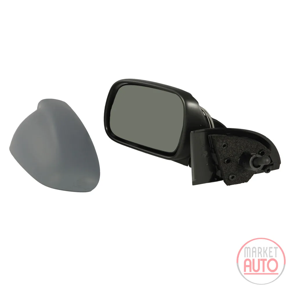Left exterior mirror manually primed