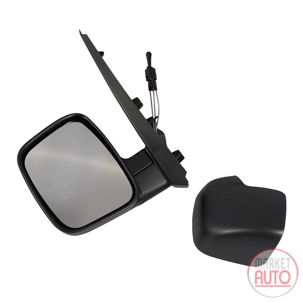 wing mirror left manual black