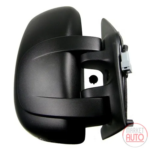 Right exterior mirror electrically heated