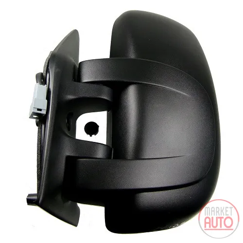Left exterior mirror electrically heated