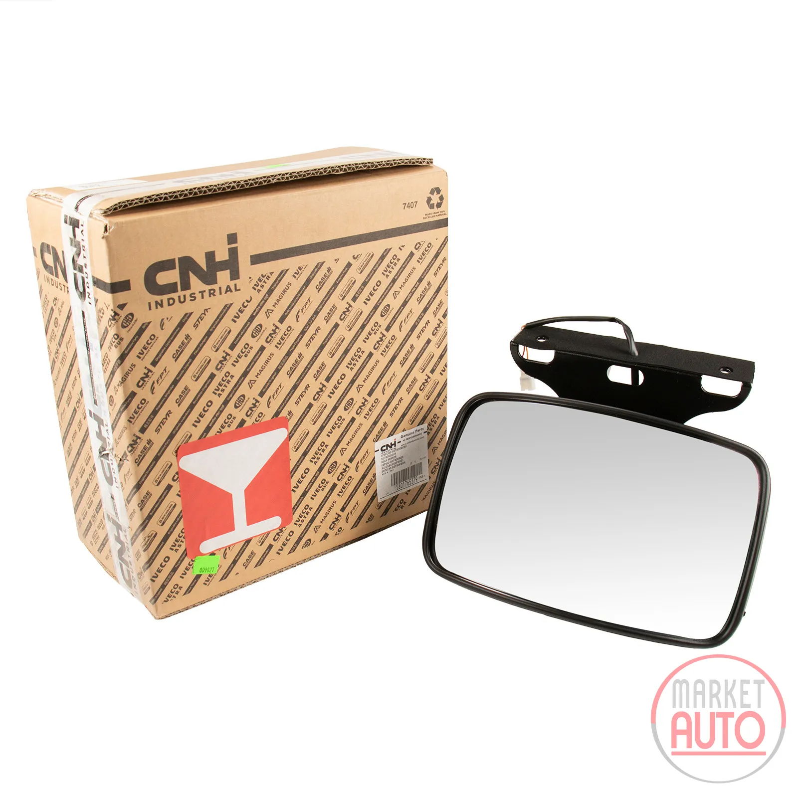 Ramp mirror left Manual heated Short