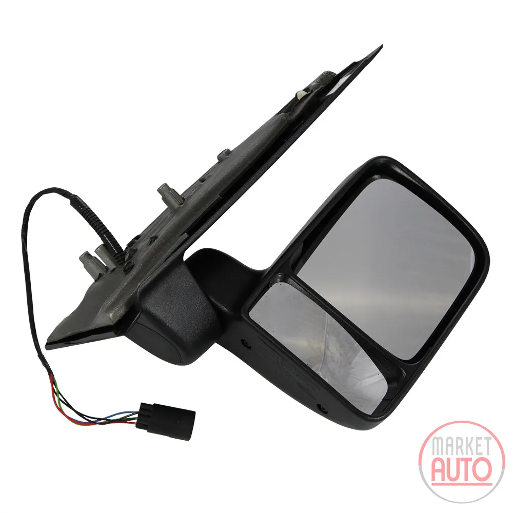 Right exterior mirror electrically heated