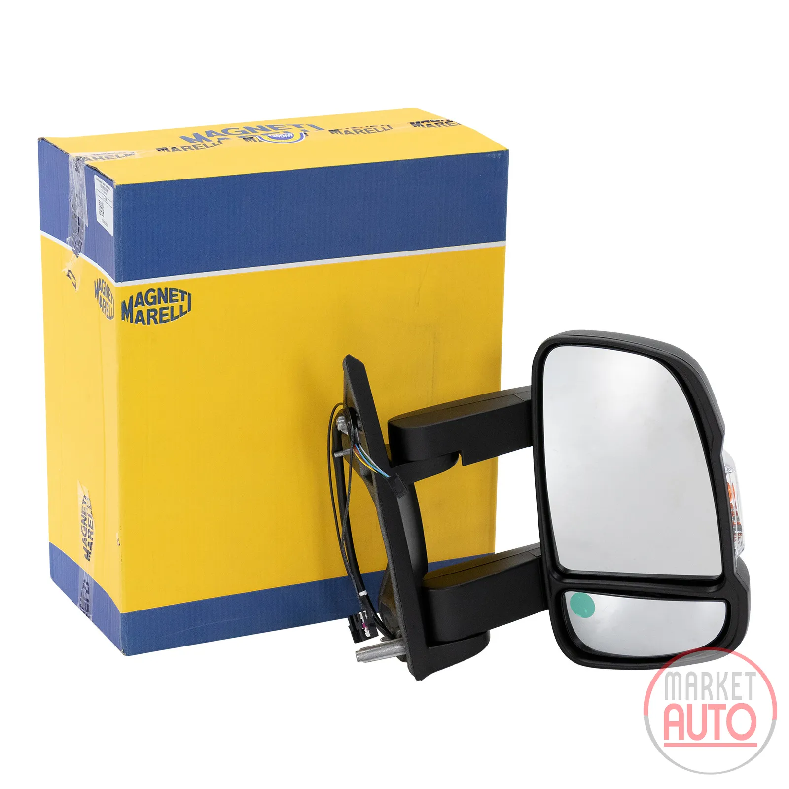 wing mirror right electric AM/F 16 W medium mirror Magneti Marelli