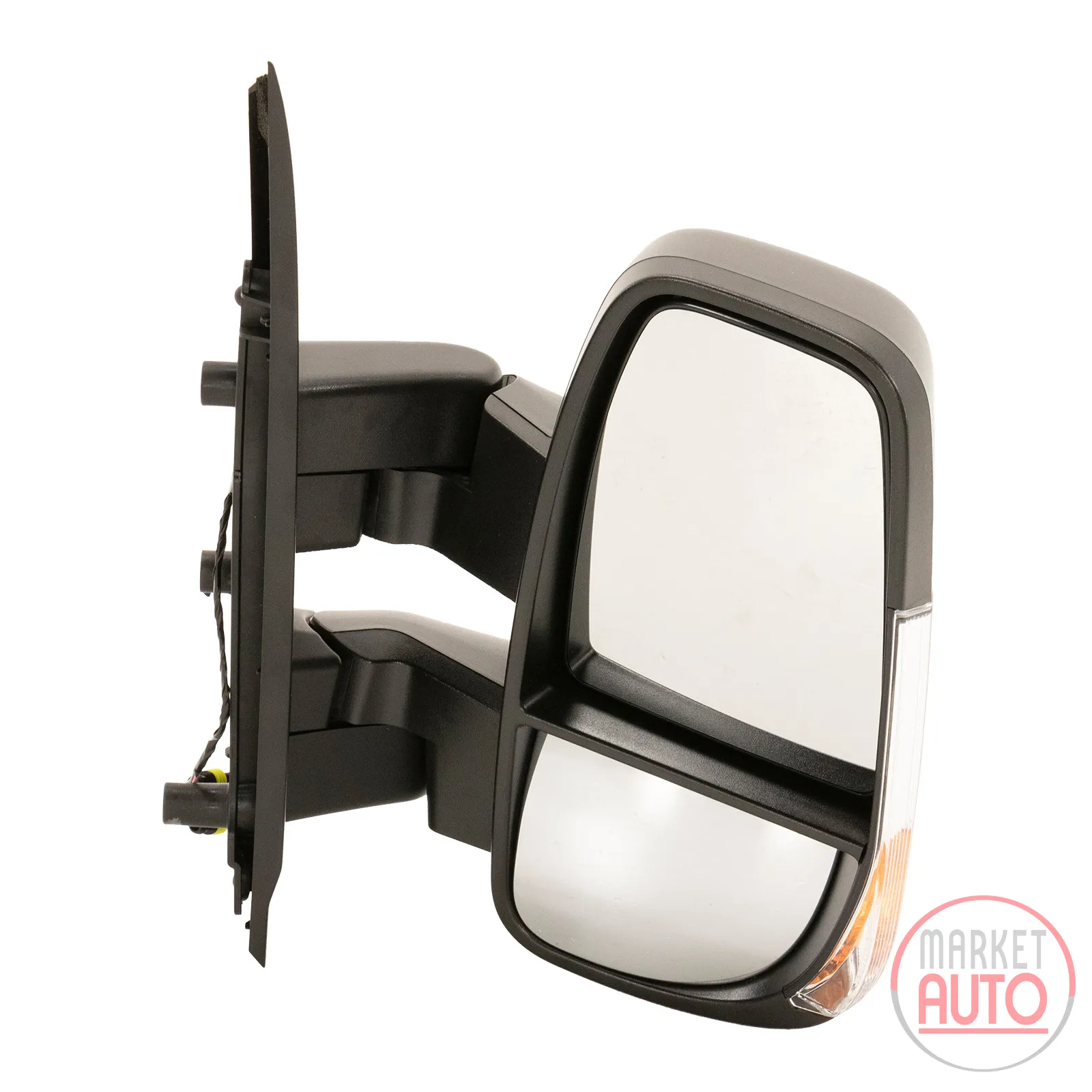wing mirror right heated mechanical short arm