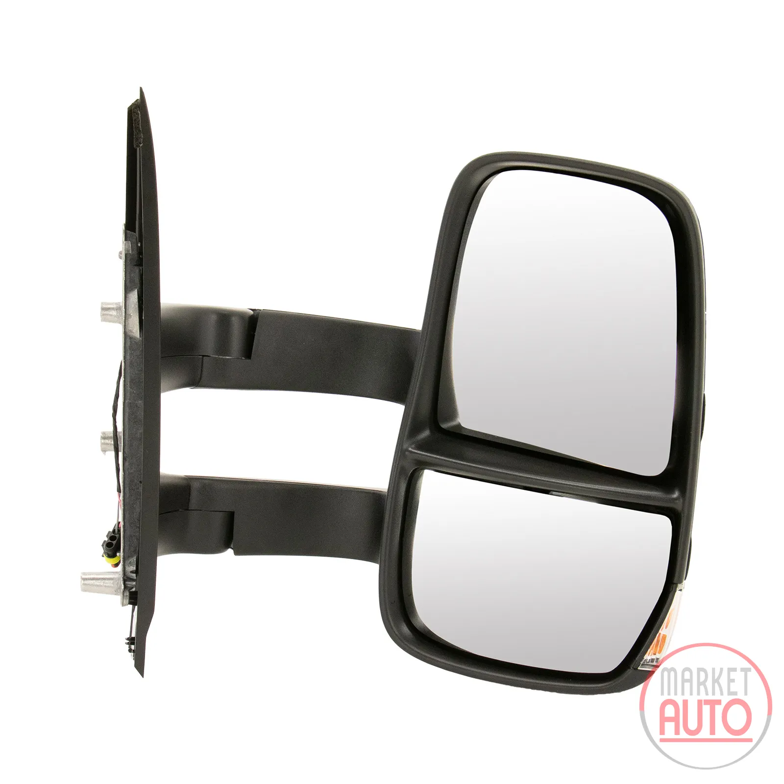 wing mirror right completely mechanical long arm original