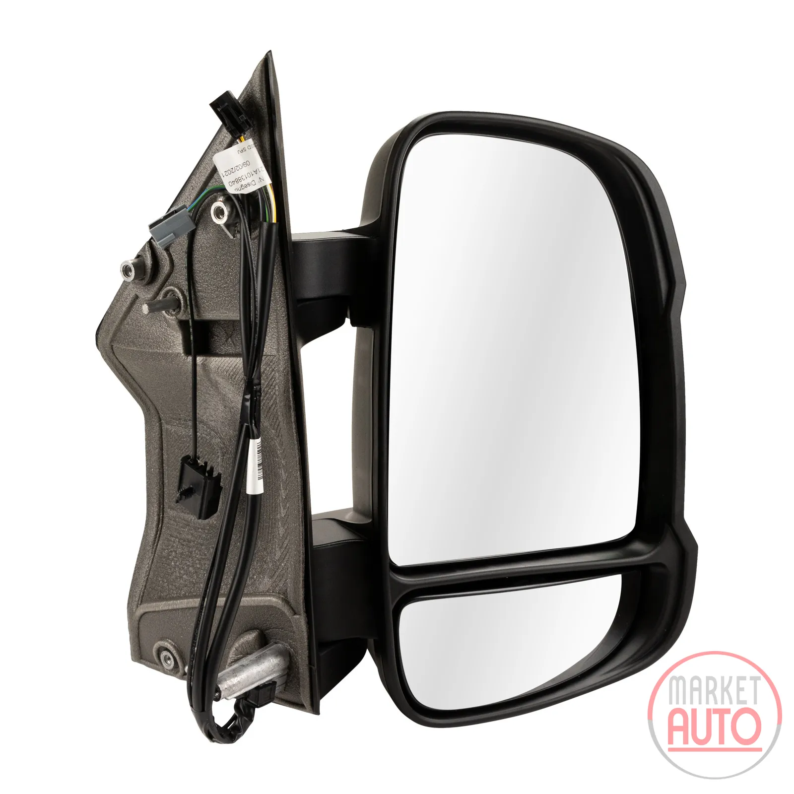 wing mirror right electrically adjustable antenna 16W short mirror arm