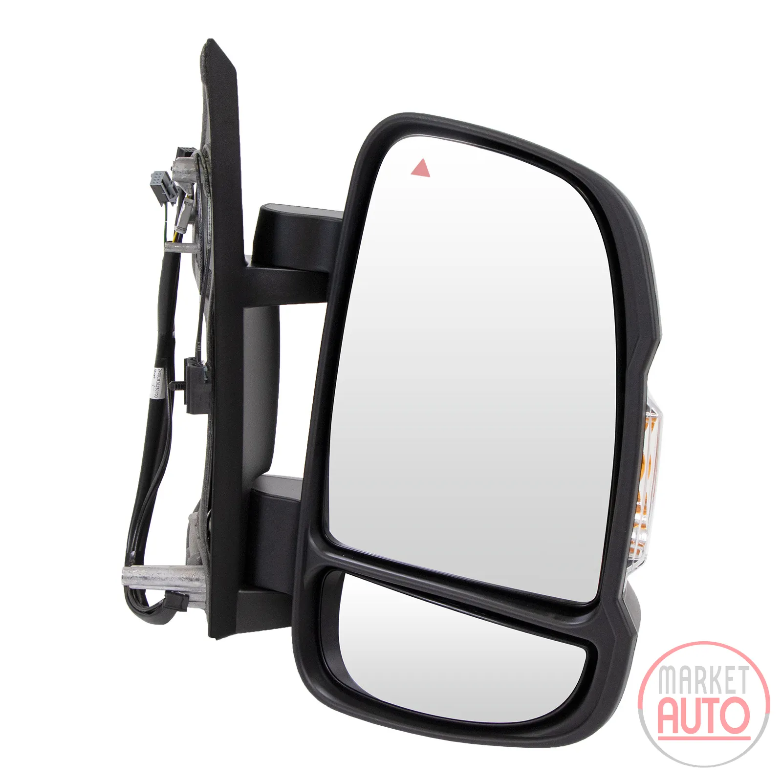 wing mirror right electrically adjustable antenna Digital 16W short mirror arm