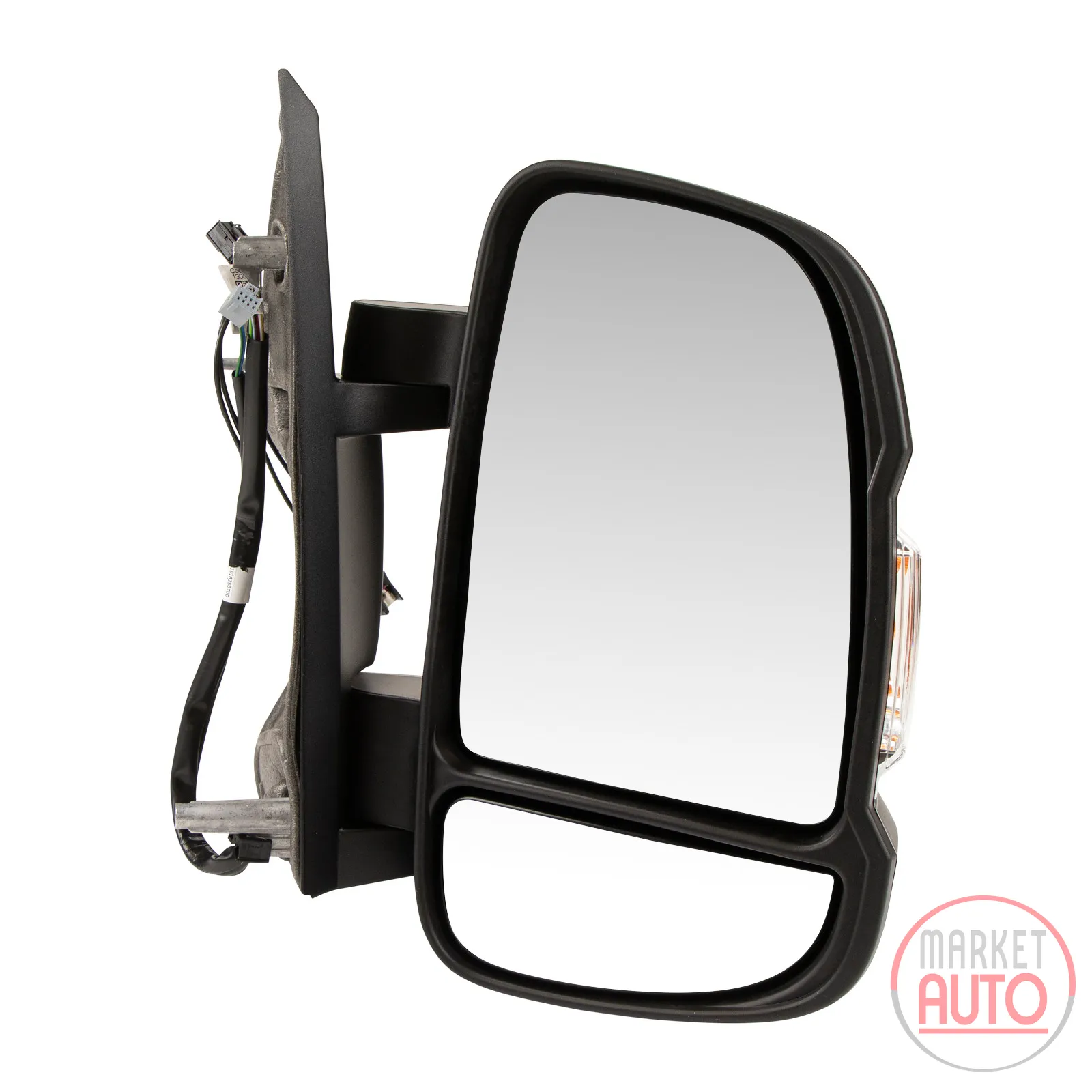 wing mirror right electrically adjustable antenna Digital 16W short mirror arm