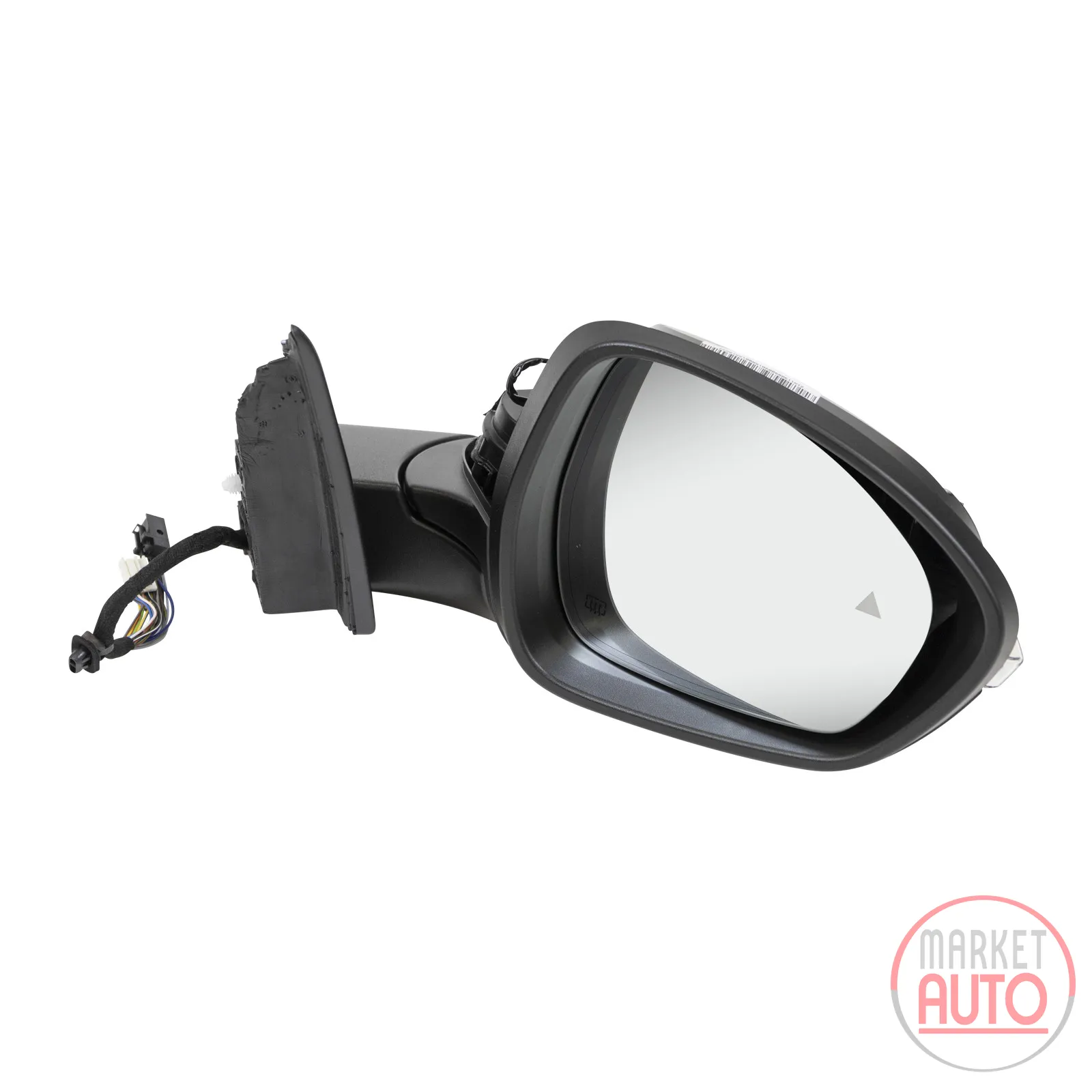 wing mirror right, convex, heated, electrically foldable