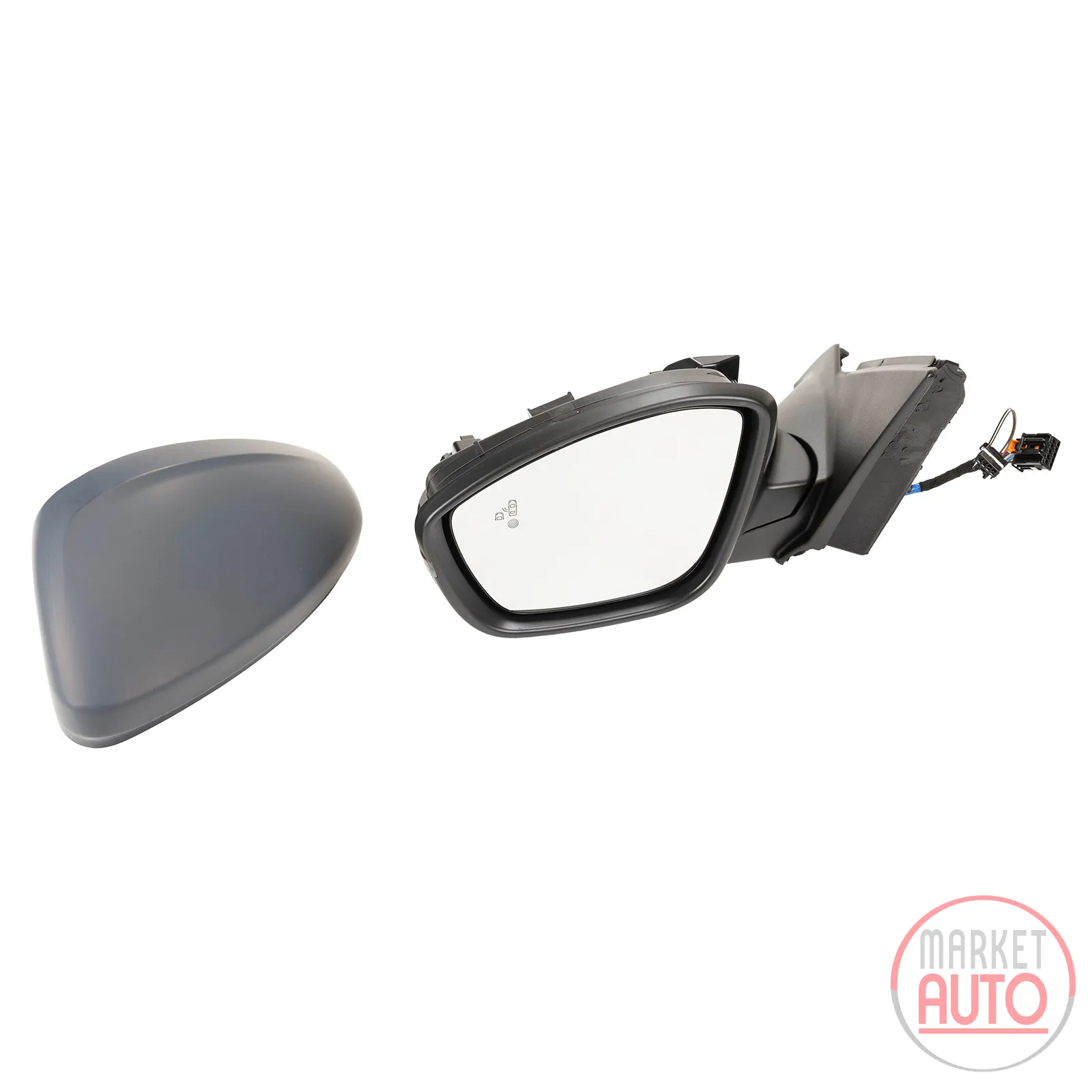 Left exterior mirror electric