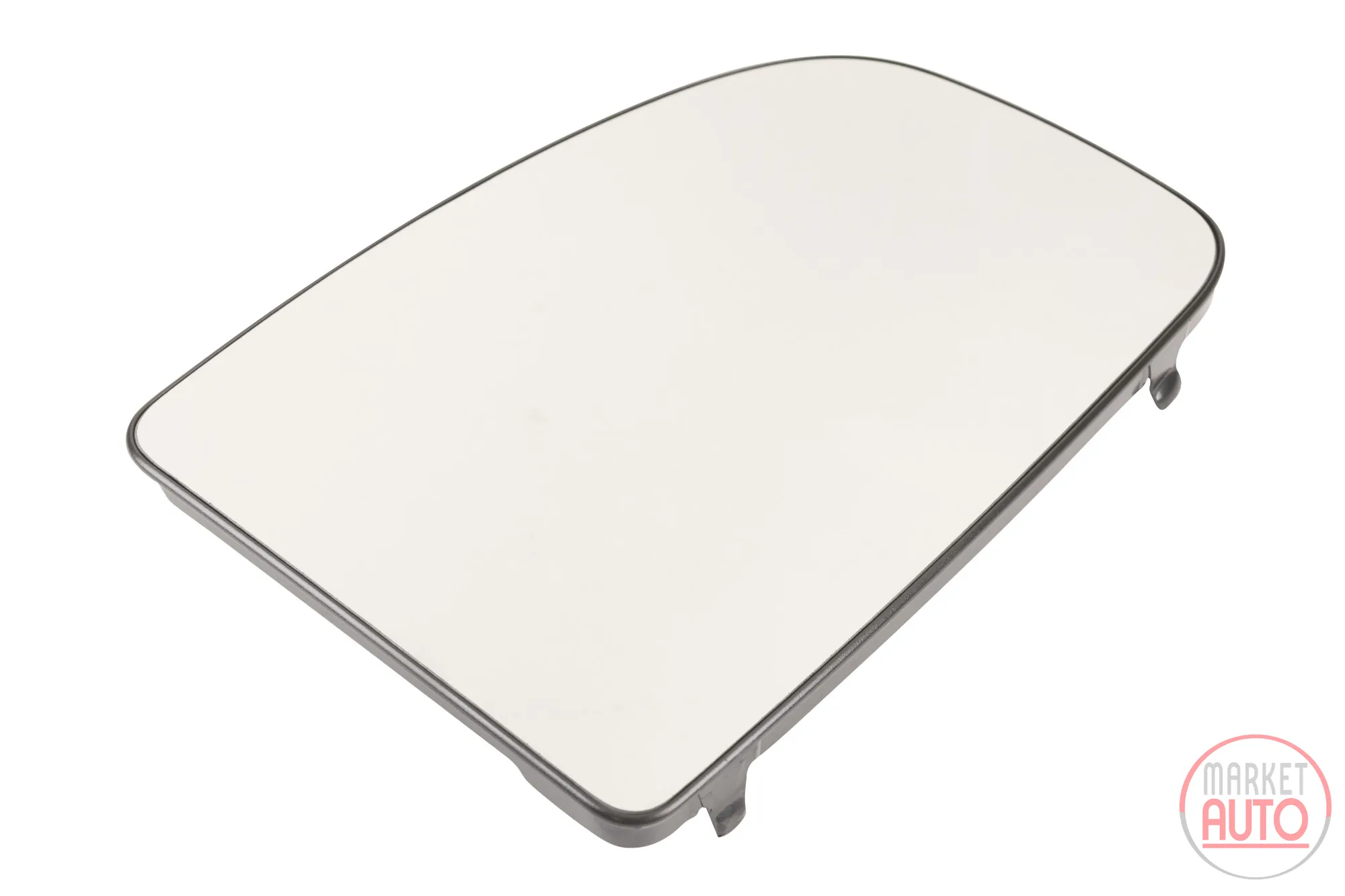 Exterior mirror glass top left electrically heated
